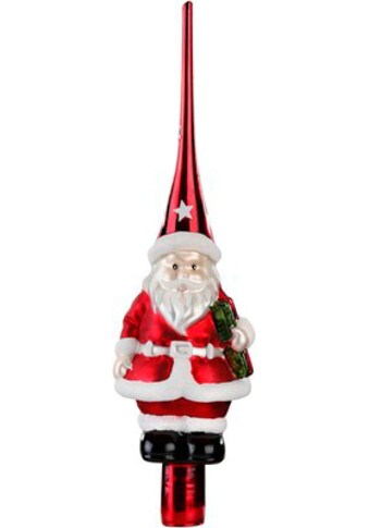 MAGIC by Inge Christbaumspitze »Merry Red«, (1 tlg.), Weihnachtsmann mit Geschenk,... kaufen