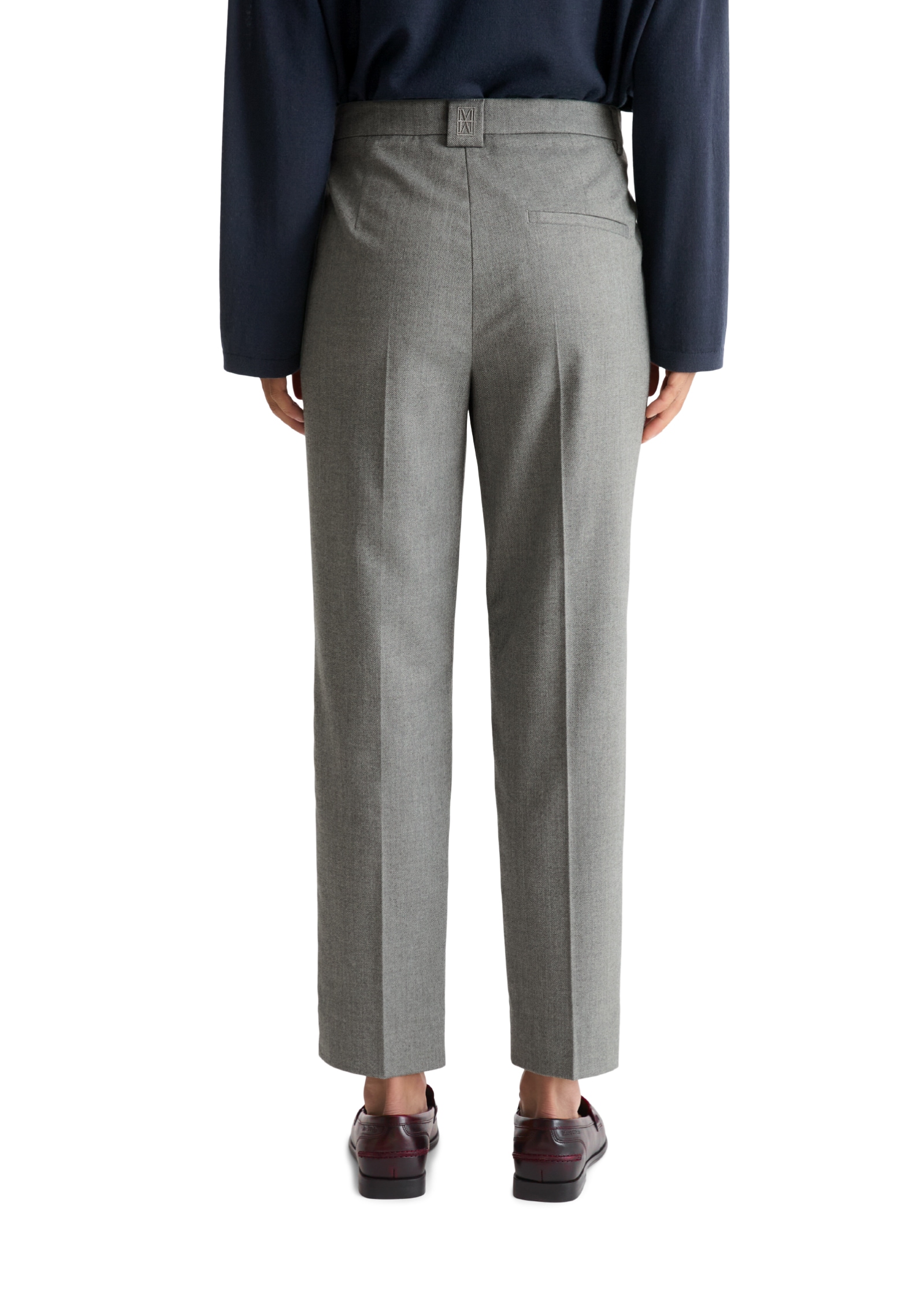 Marc O'Polo 7/8-Hose »MALIN SLIM«  mit Schlitz am Saum, Slim Fit