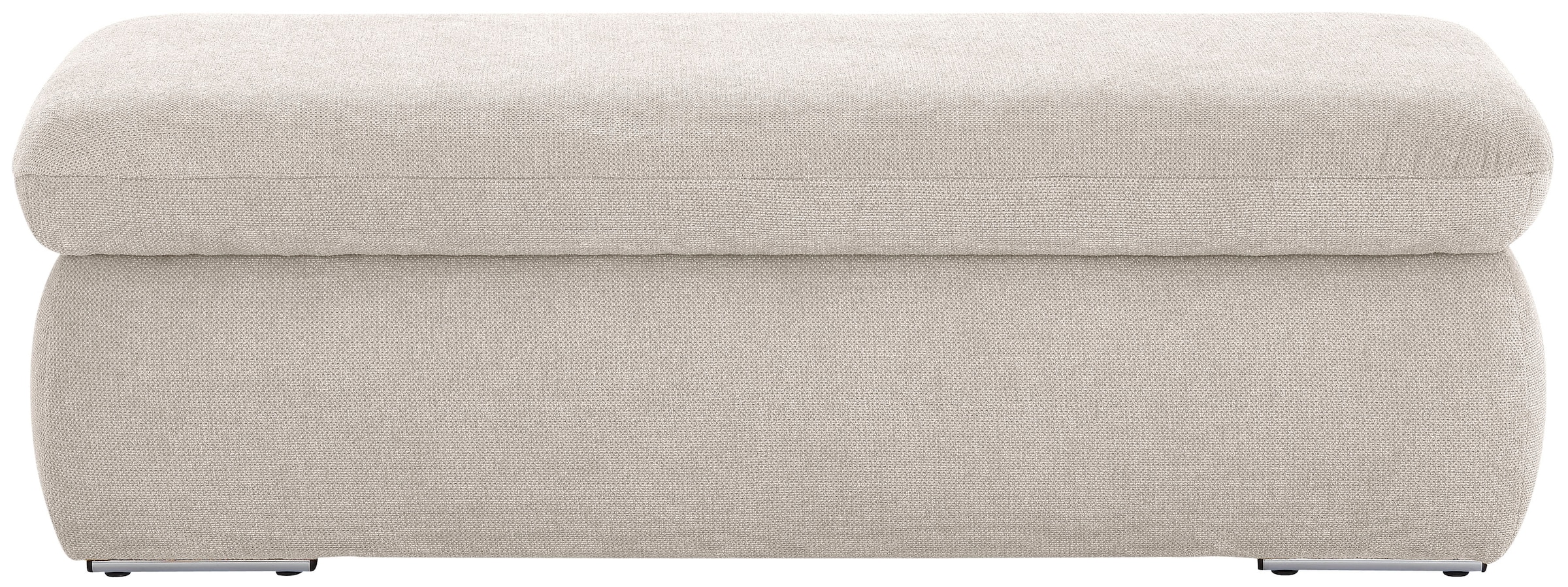 INOSIGN Polsterhocker »Avesa«, Mit großem Staufach, passend zur Serie "Avesa", B/T/H: 136/64/43 cm
