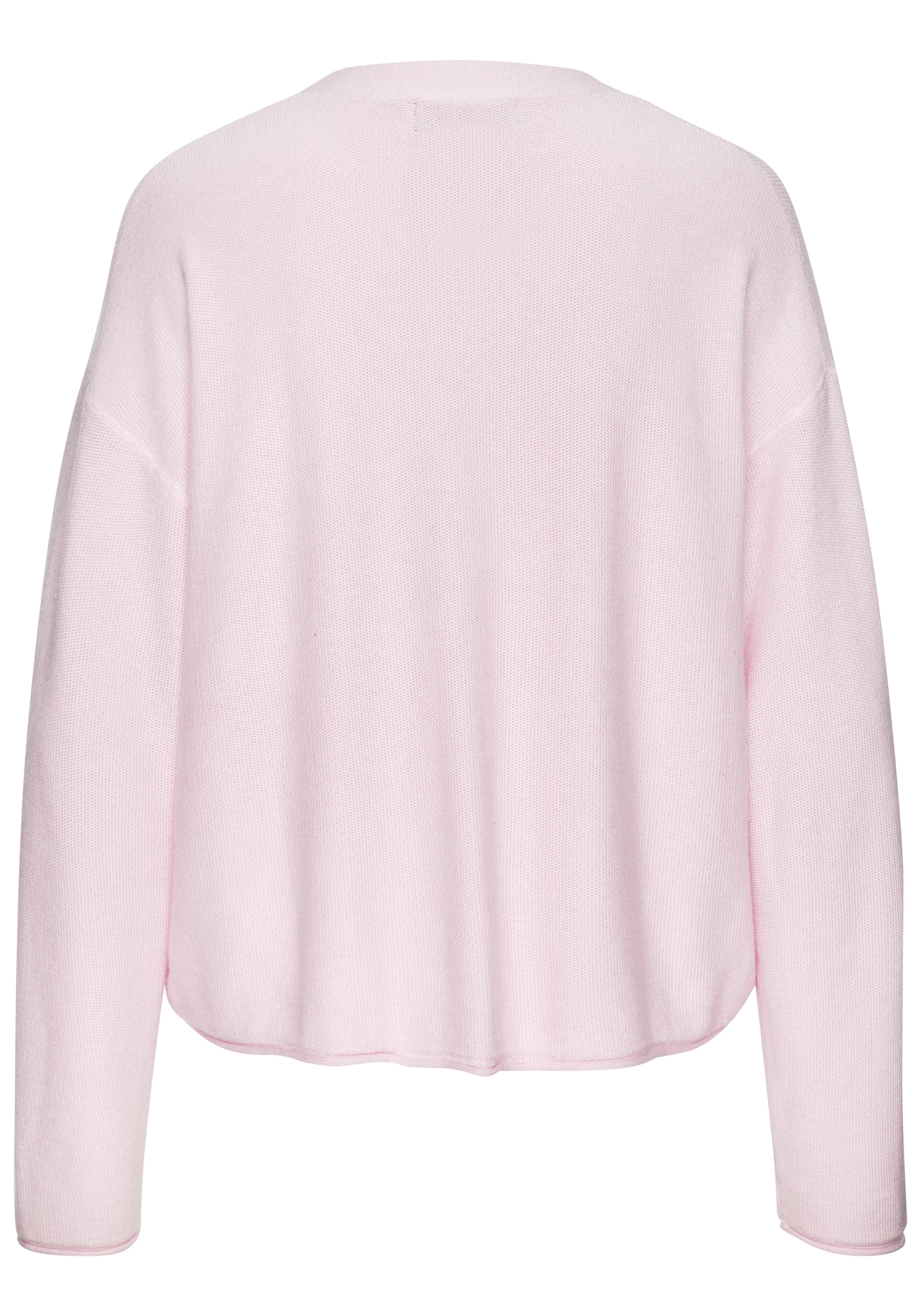 Elbsand Strickjacke aus hochwertigem Feinstrick, Loungewear