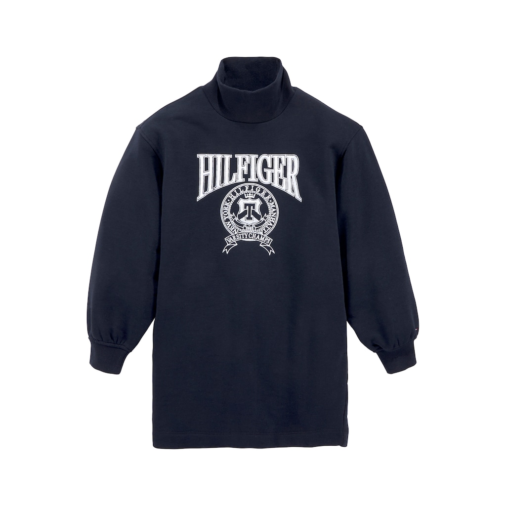 Tommy Hilfiger Sweatkleid »HILFIGER VARSITY MOCK NECK DRESS«