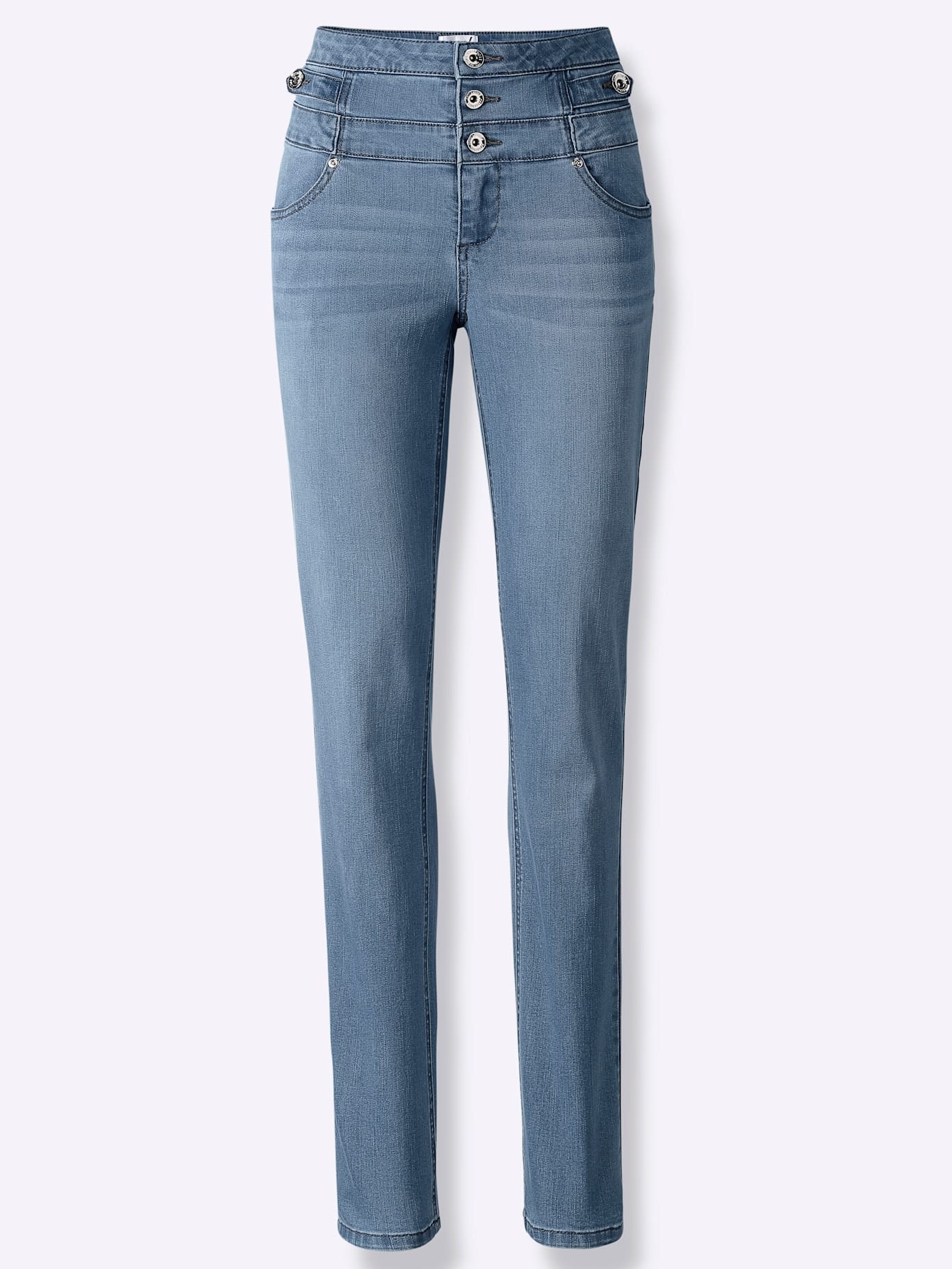 Casual Looks Bequeme Jeans, (1 tlg.)