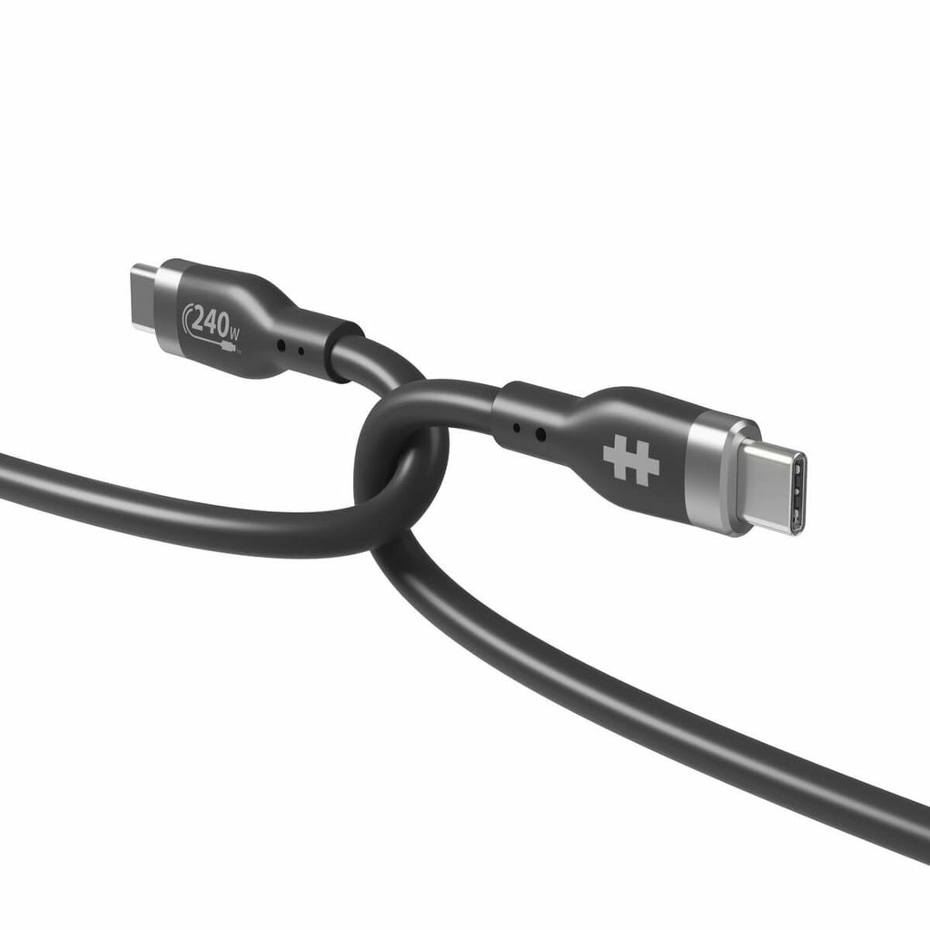 Targus USB-Kabel »Silicone USB-C Lade-Kabel 1 m 240W«, USB-C, 100 cm