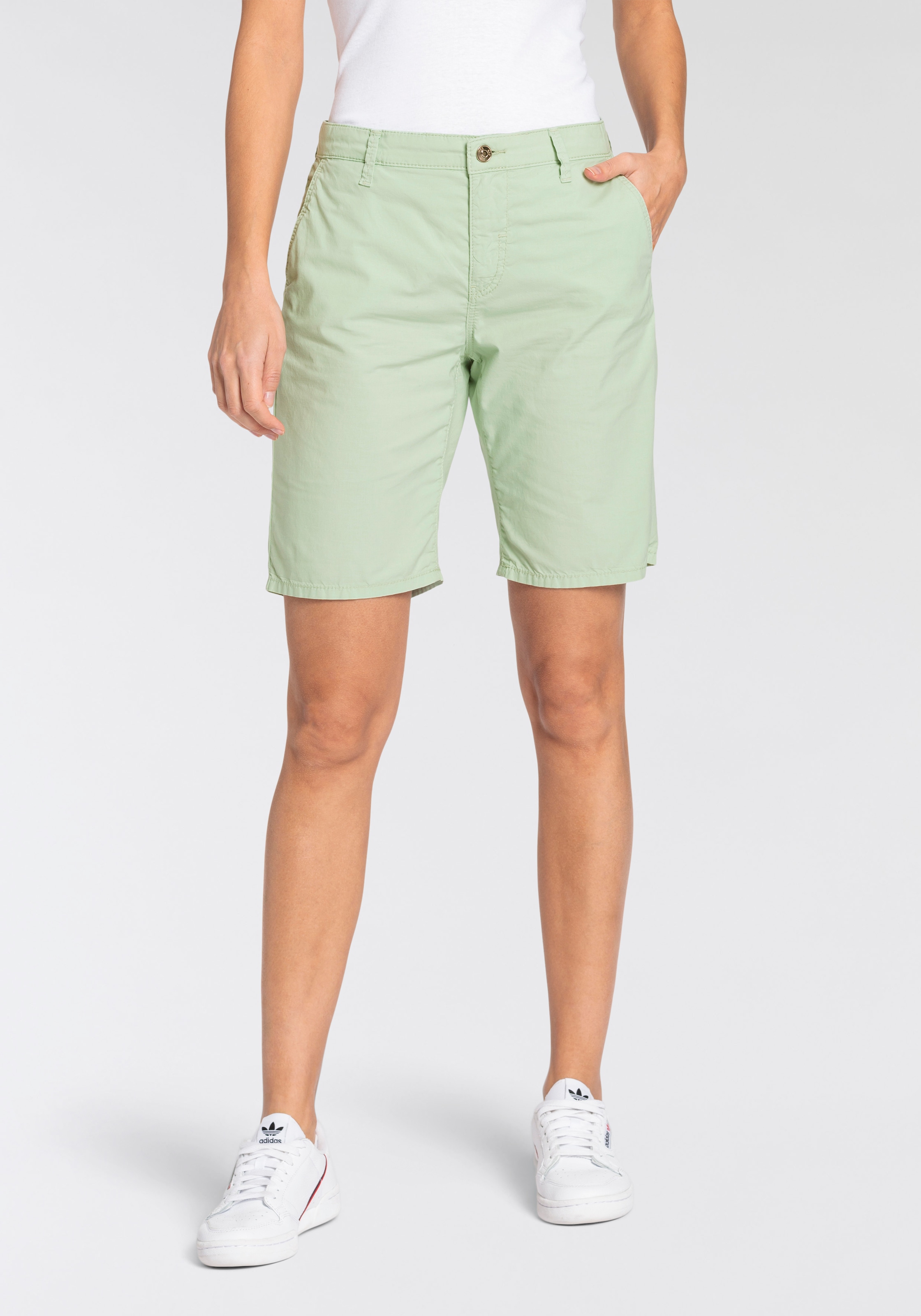 MAC Chinoshorts »Chino-Shorts«, Krempelbare Shorts