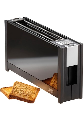Ritter Toaster »volcano 5 schwarz«, 1 langer Schlitz, für 2 Scheiben, 950 W kaufen
