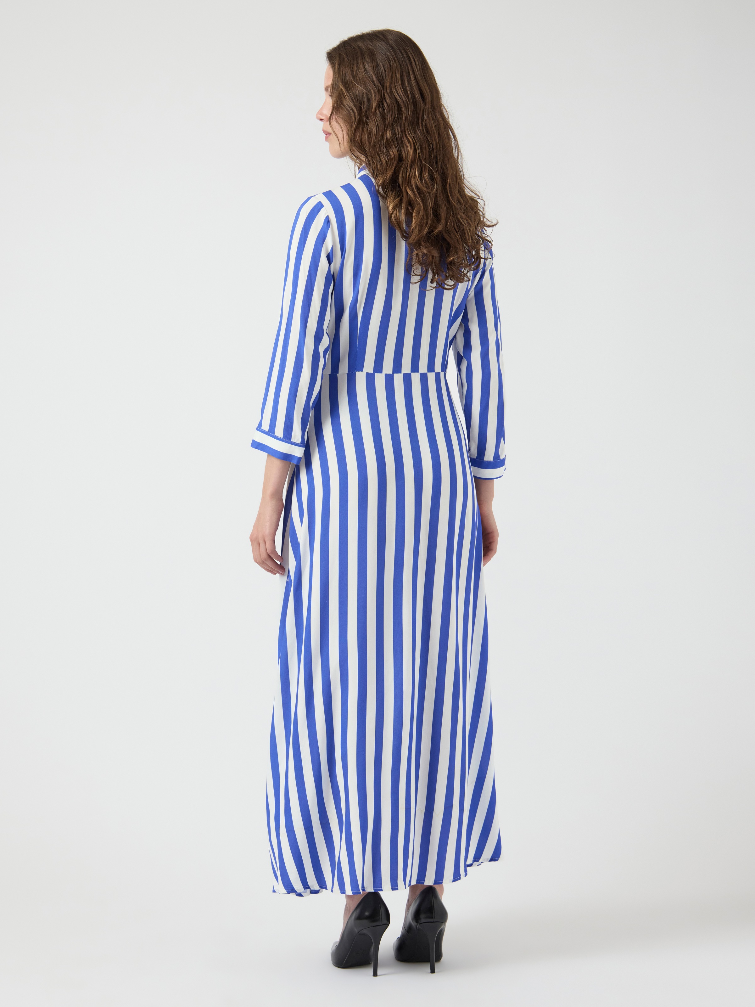Y.A.S Hemdblusenkleid »YASSAVANNA LONG SHIRT DRESS«, mit 3/4 Ärmel