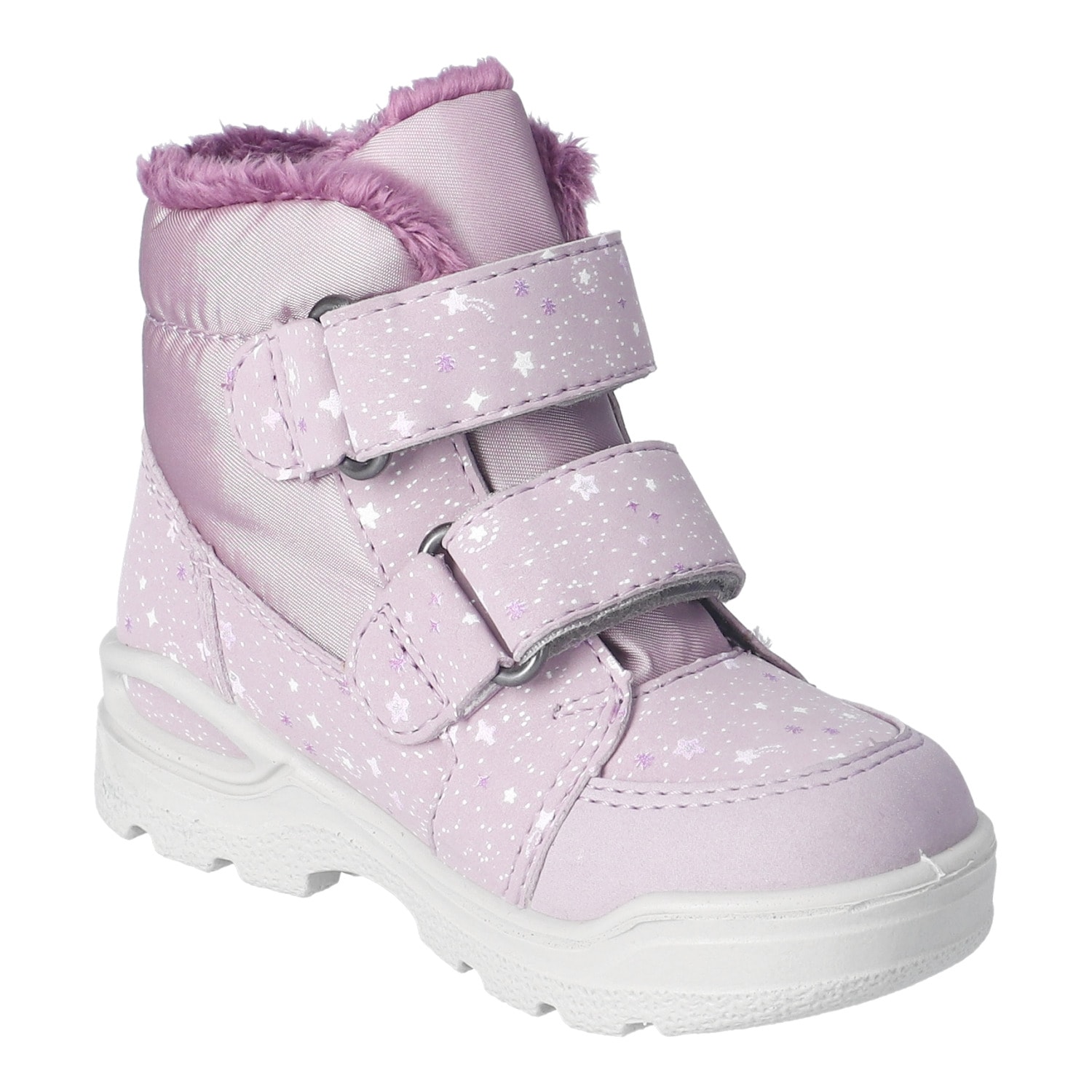 PEPINO by RICOSTA Winterboots »MONIA, WMS: mittel«  Snowboots mit süßem Motivdruck, Größenschablone zum Download