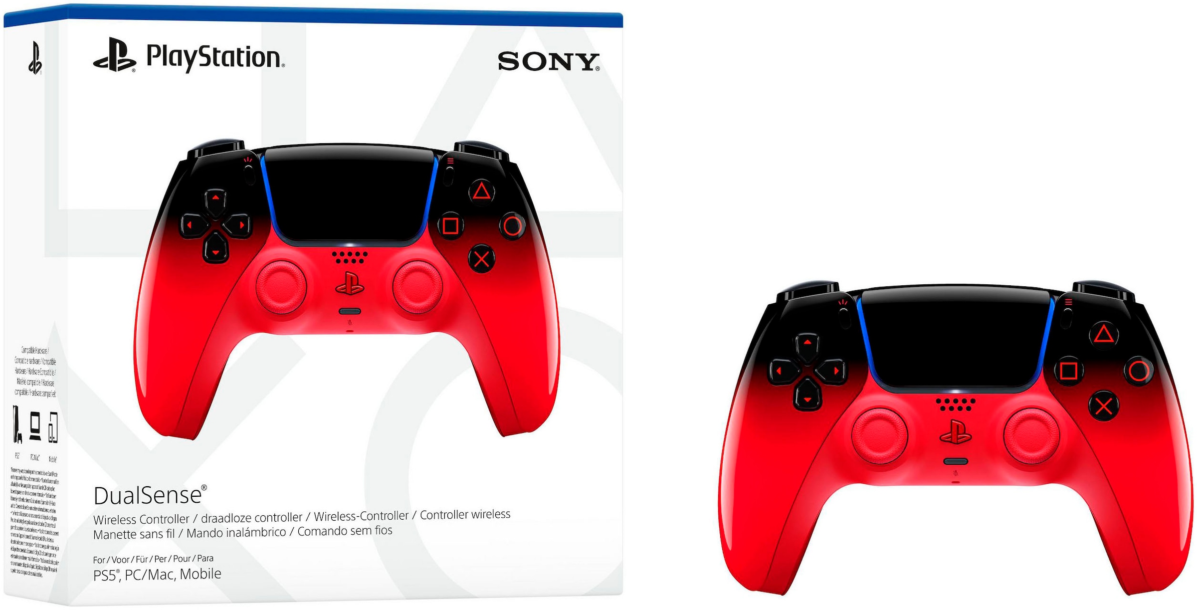 PlayStation 5 PlayStation 5-Controller »DualSense Wireless Hyperpop + Spiderman 2«