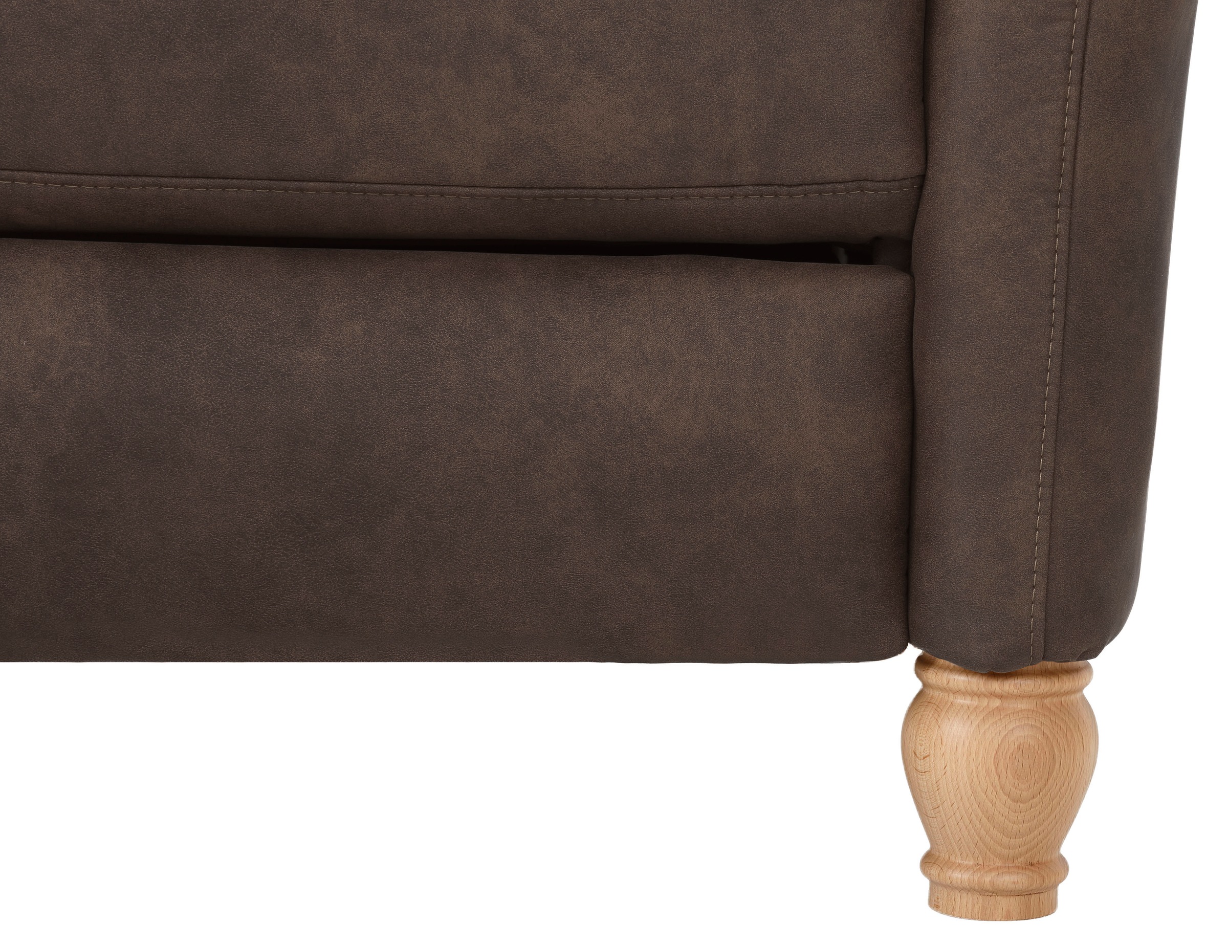 Home affaire Ecksofa »Palace L-Form«, incl. Sitztiefenverstellung, wahlweise mit Bettfunktion und Stauraum