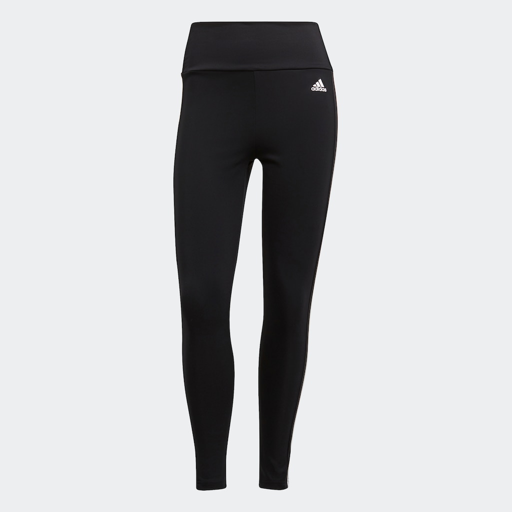 adidas Performance Trainingstights »DESIGNED TO MOVE HIGH-RISE 3-STREIFEN SPORT 7/8-TIGHT«, (1 tlg.)