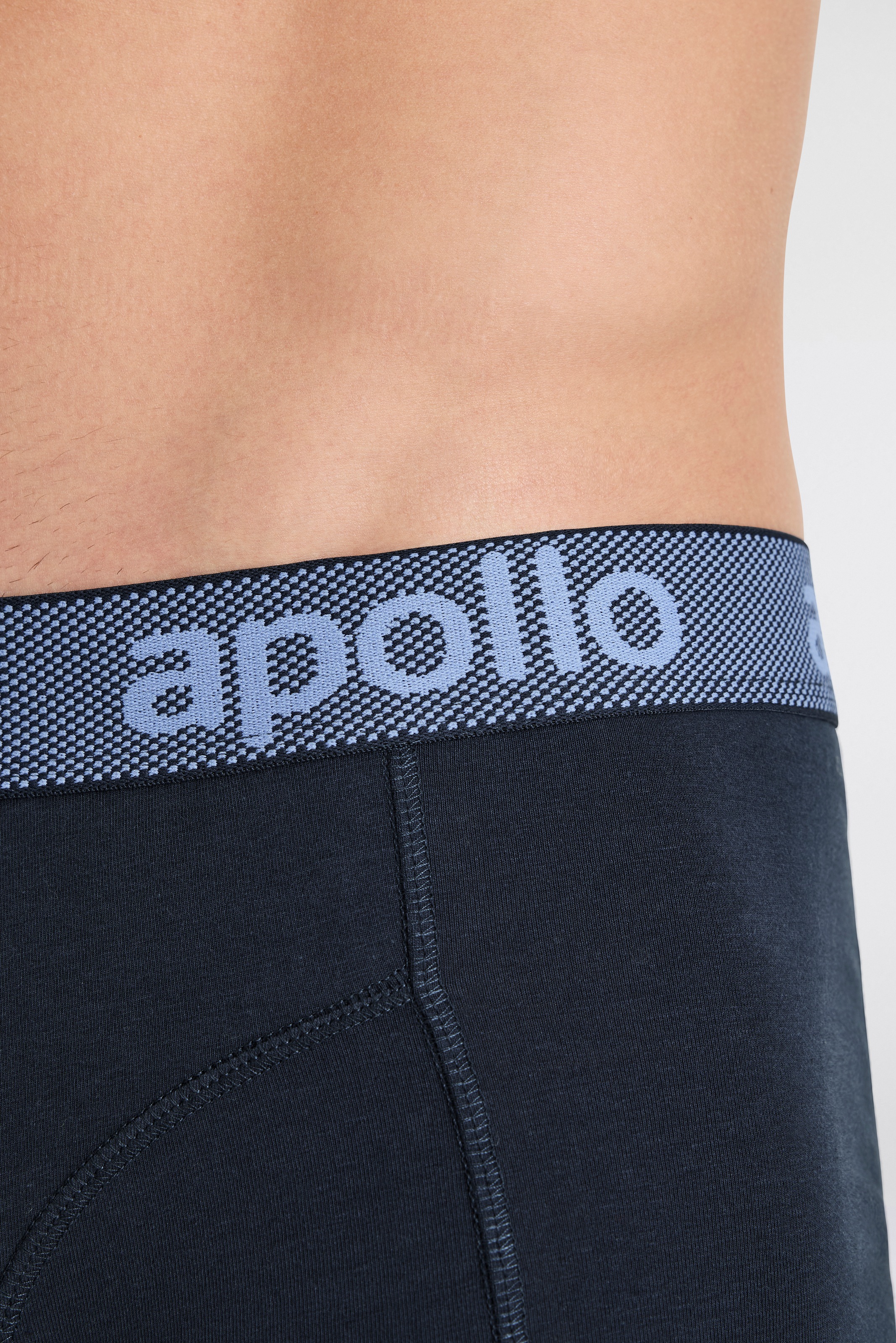 Apollo Boxer »MEN BOXERSHORTS«, (3er Pack), mit hohem Baumwollanteil, elastisch und gut an den Körper anpassend