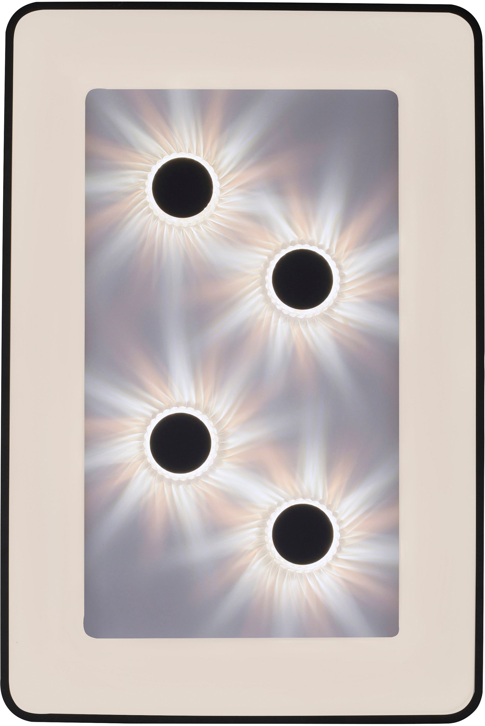 JUST LIGHT Deckenleuchte »VERTIGO« LED-Board 1 Stk. warmweiß - kaltweiß