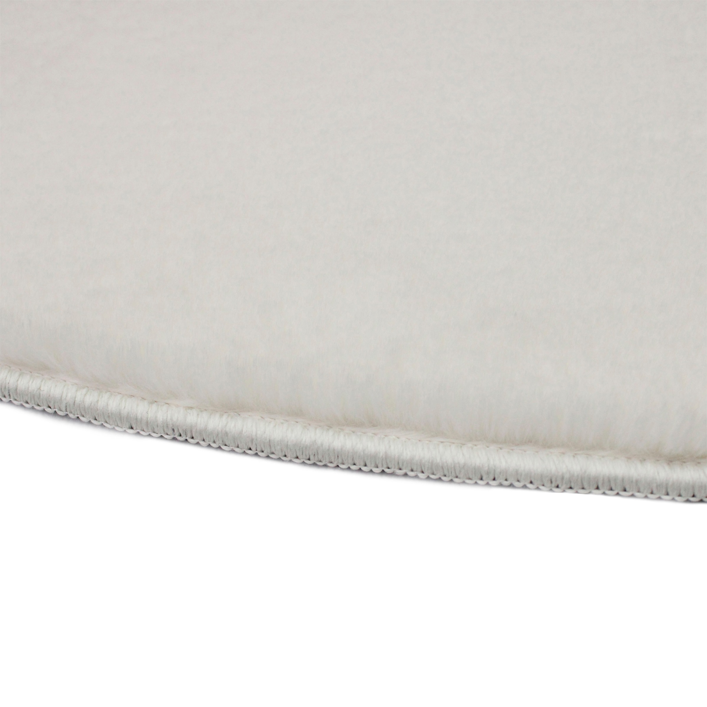 Leonique Fellteppich »Balu«, rund, 20 mm Höhe, Kunstfell in Kaninchenfell Haptik, fußbodenheizungsgeeignet, pflegeleicht, ideale Teppiche für Wohnzimmer, Schlafzimmer, Esszimmer, Arbeitszimmer