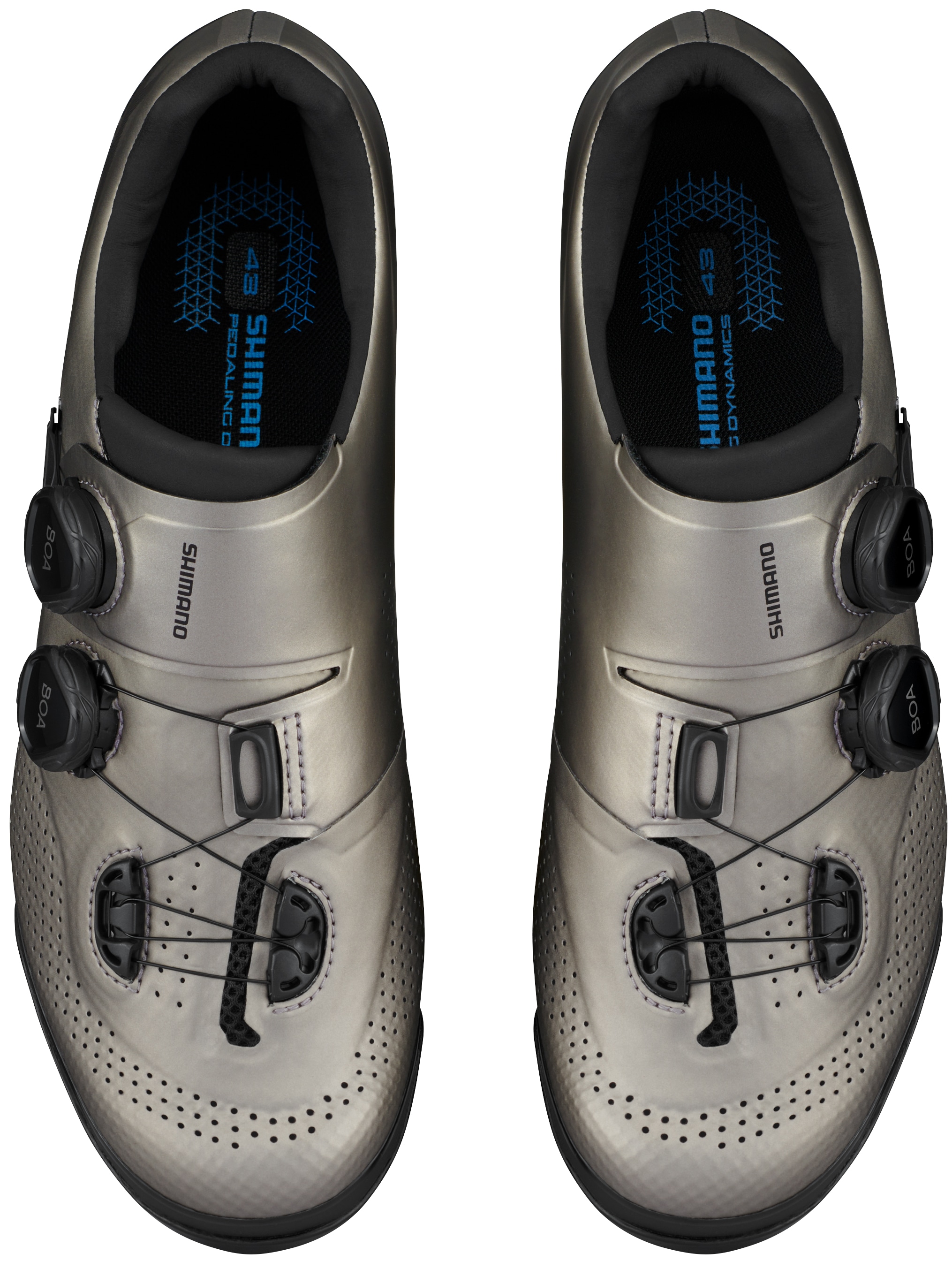 Shimano Fahrradschuh »MTB- Fahrradschuhe XC702 WIDE, silber«