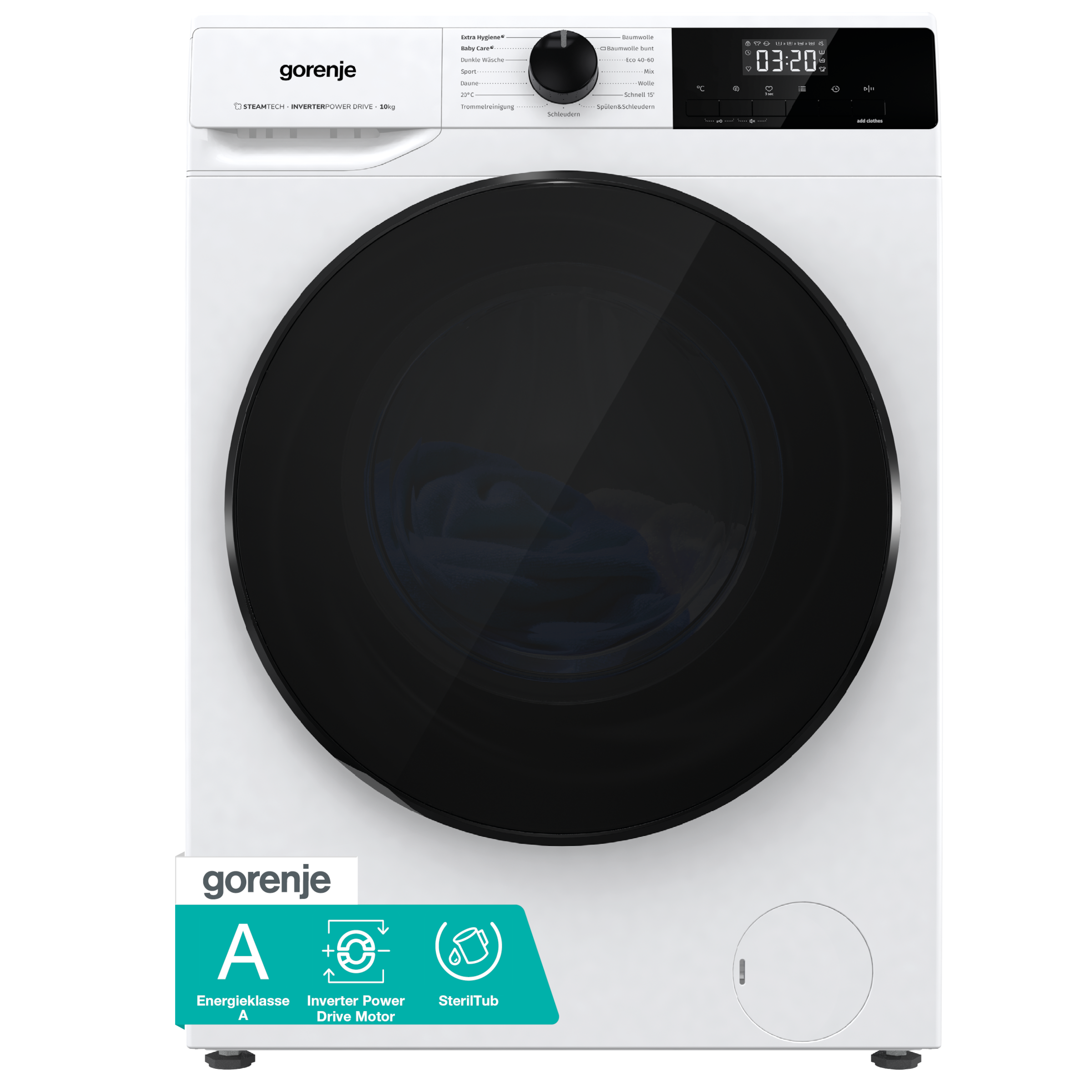 GORENJE Waschmaschine »WNHAI 14 APS/DE«, 10 kg, 1400 U/min, AquaStop