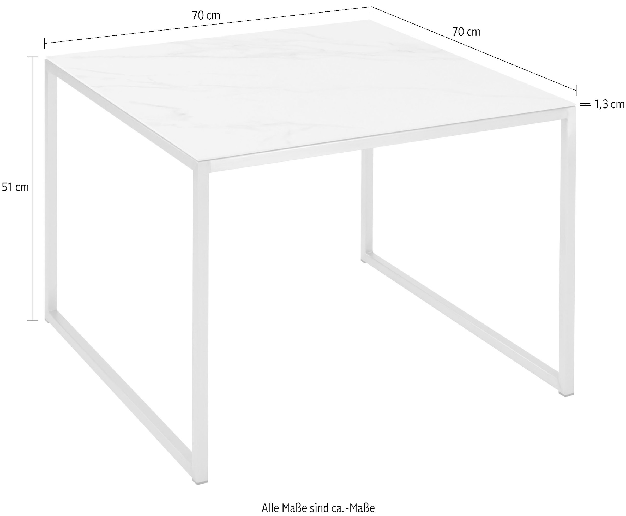 Henke Möbel Couchtisch, Tischplatte aus hochwertiger Keramik OTTO Online  Shop
