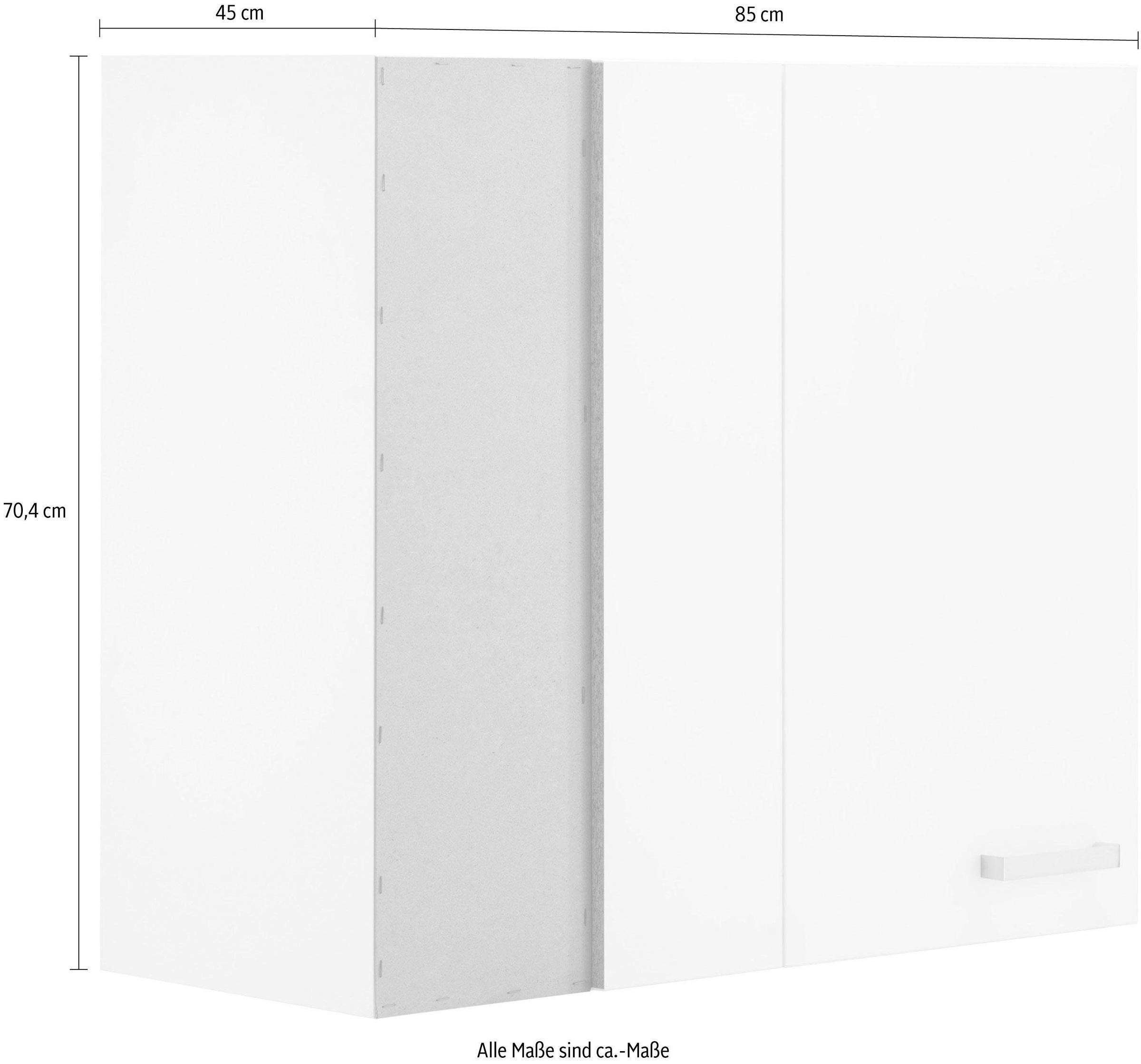 OTTO bei Eckhängeschrank x 45 85 OPTIFIT »Parma«, Breite cm