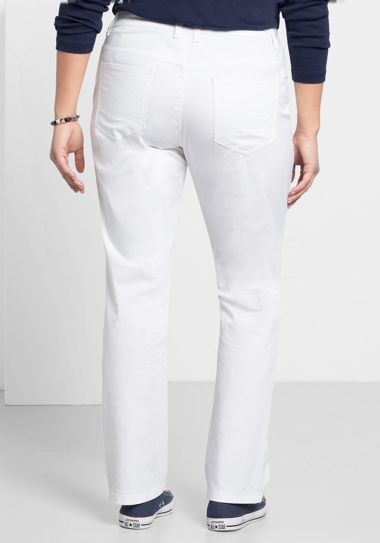 Sheego Stretch-Hose »Hose elastische Twill-Qualität«