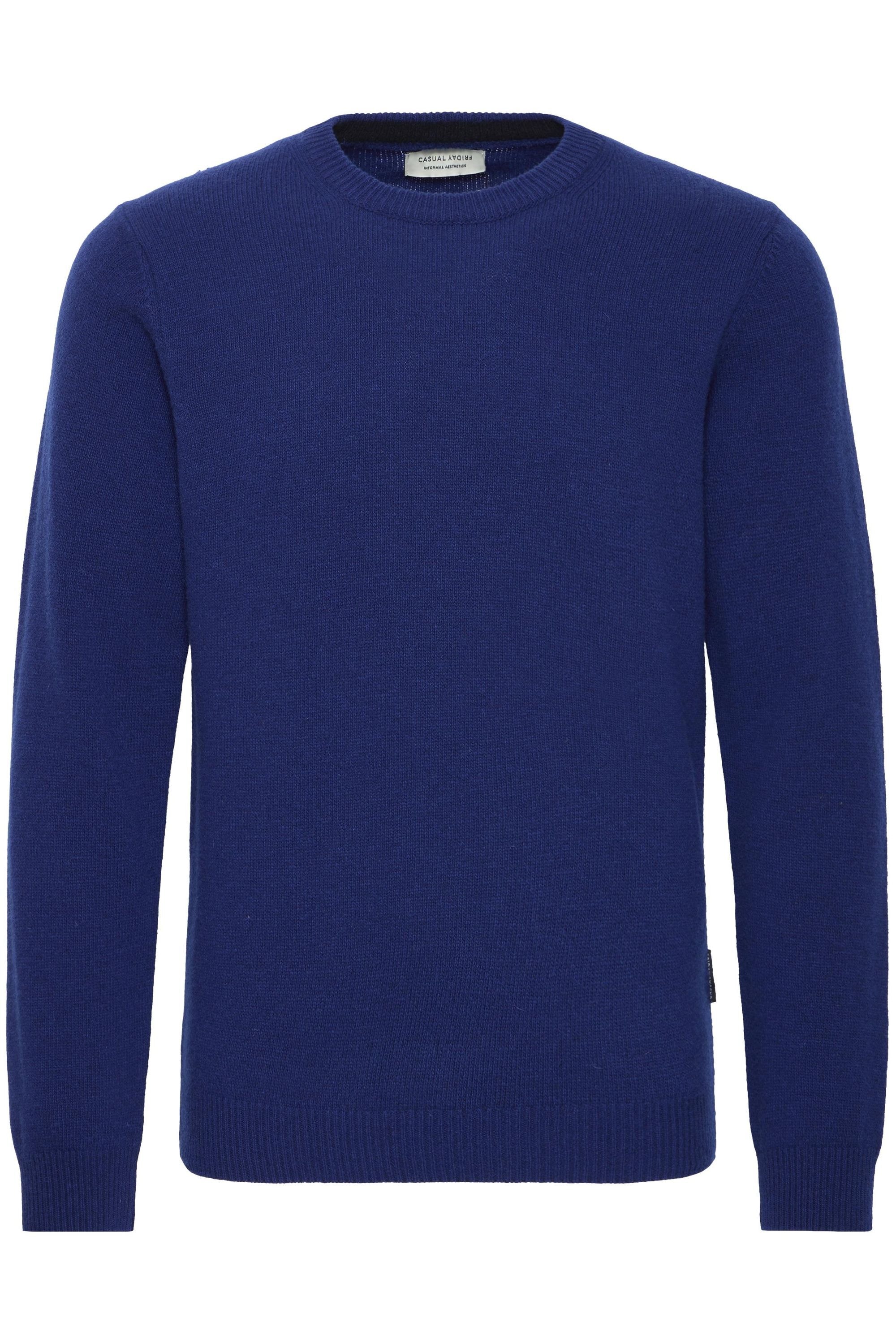 Casual Friday Strickfleece-Pullover »Strickpullover CFKarl«