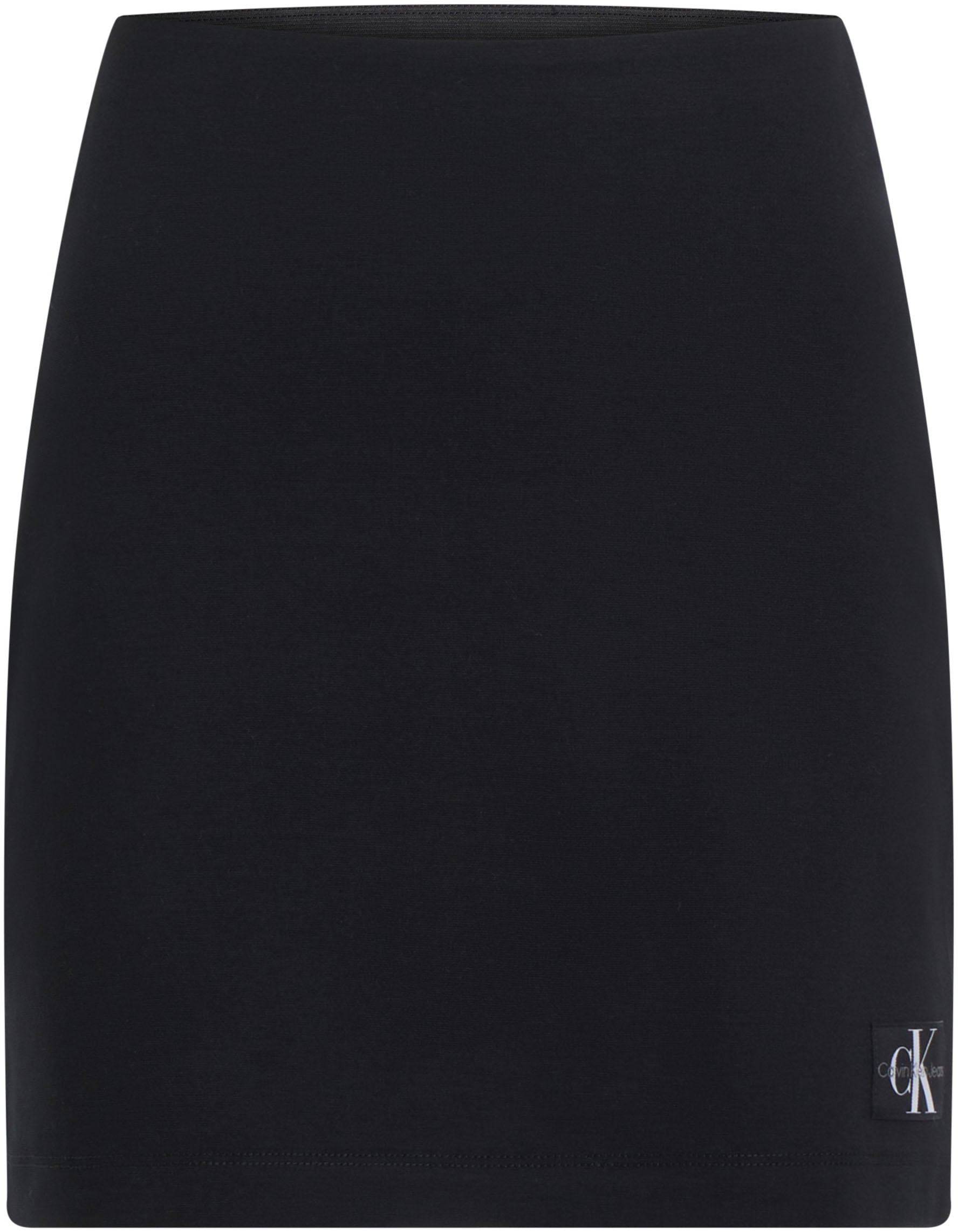 Calvin Klein Jeans Sweatrock »MILANO MINI SKIRT«, mit Logopatch