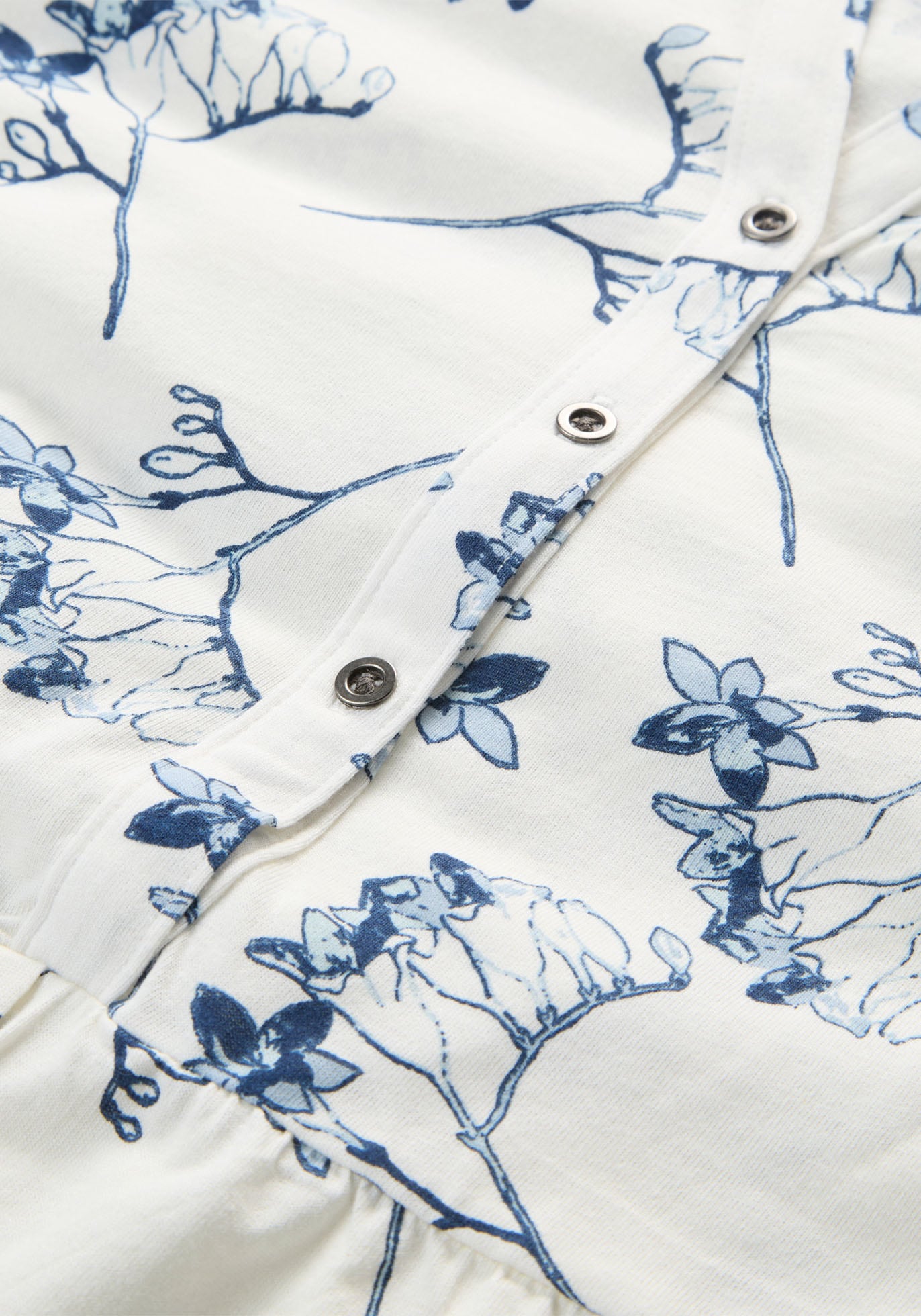 bonprix Druckbluse ausgestellte Passform, 3/4-Ärmel, für Frühling und Sommer