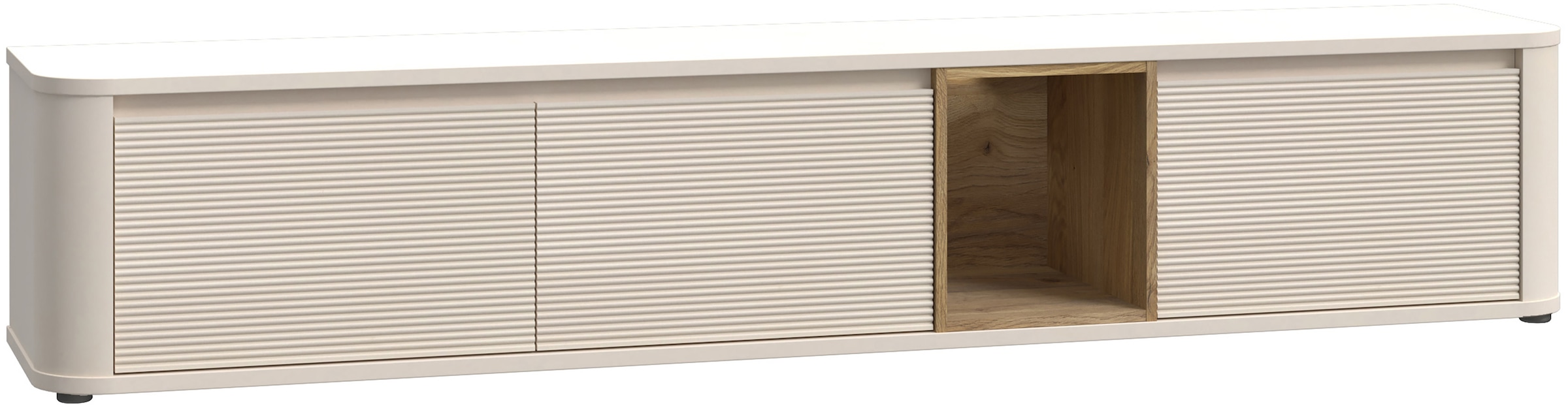 FORTE TV-Board B/H/T 215/41,5/41,3 cm , Stauraum, MDF Front