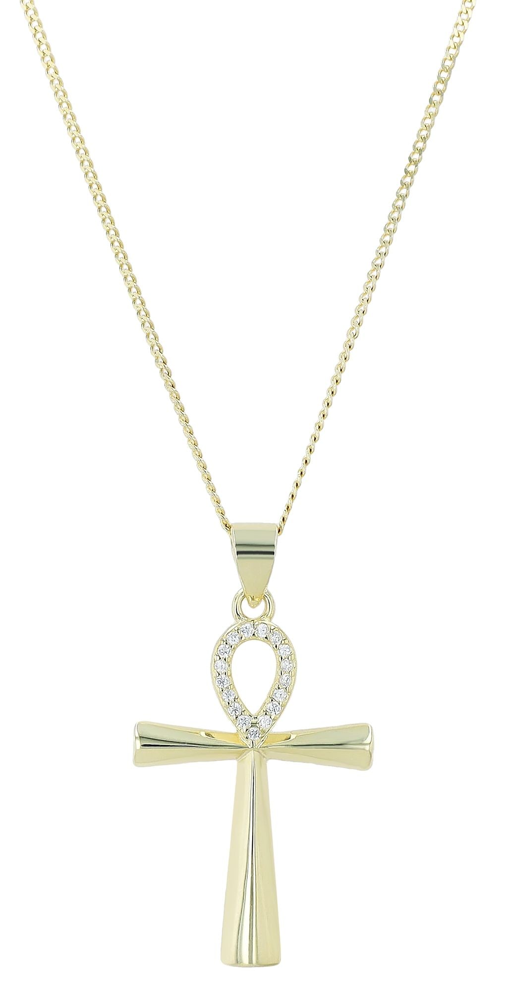 Adelia´s Kettenanhänger »Damen Anhänger ¿ Schlüsselanhänger aus 925 Silber mit Zirkonia«