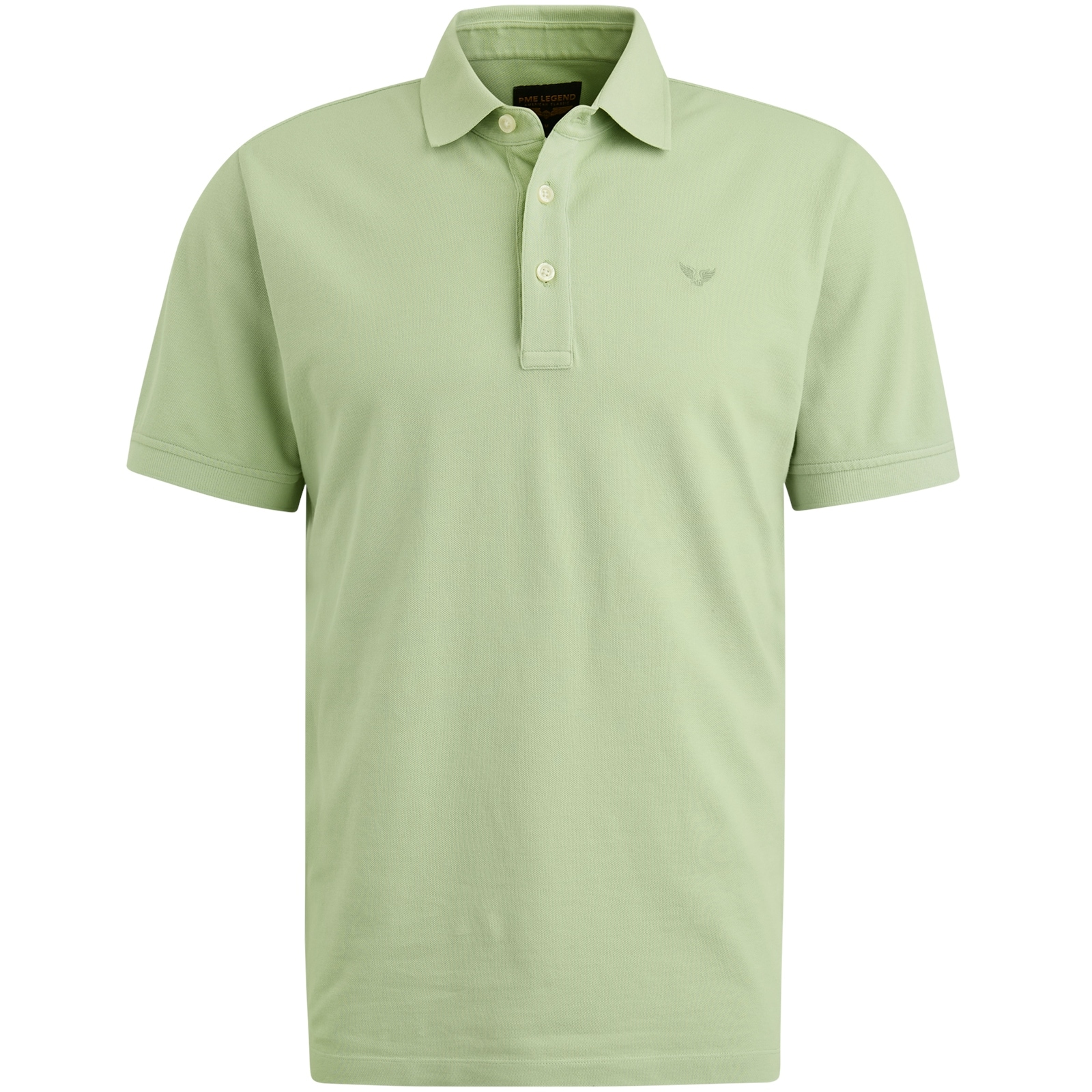 PME LEGEND Poloshirt »Short sleeve polo pique garment dye«, mit Logo Stickerei