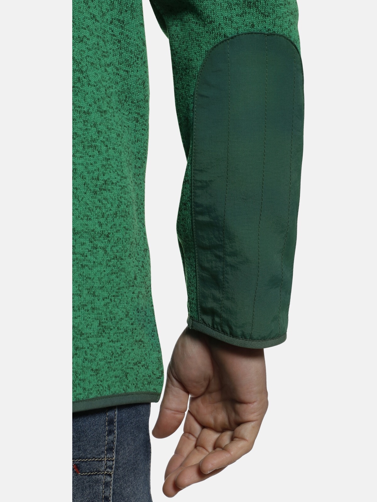 Jan Vanderstorm Fleecepullover »Fleece-Sweatshirt DAUBE«