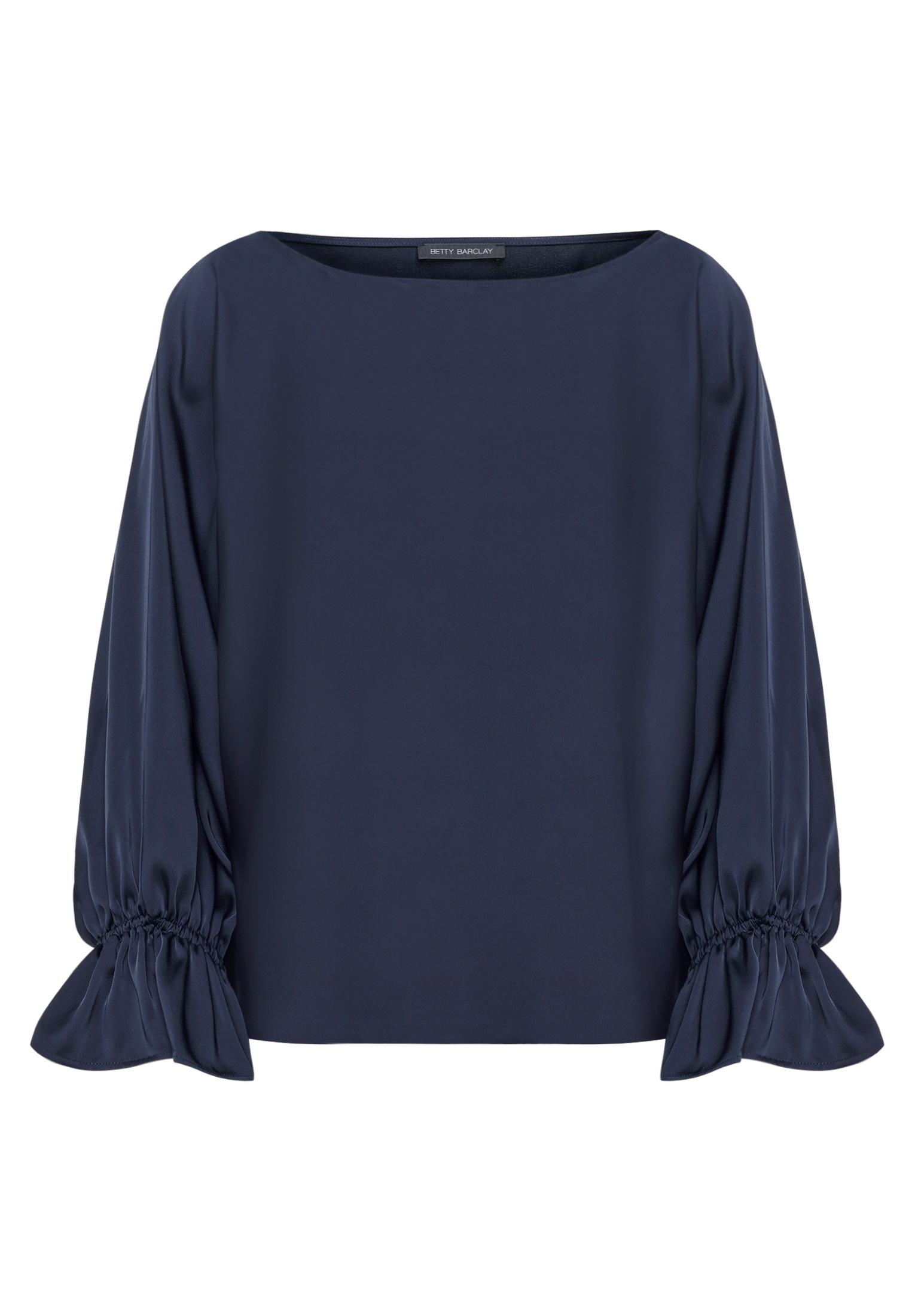 Betty Barclay Satinbluse »Satin-Bluse mit U-Boot-Ausschnitt«