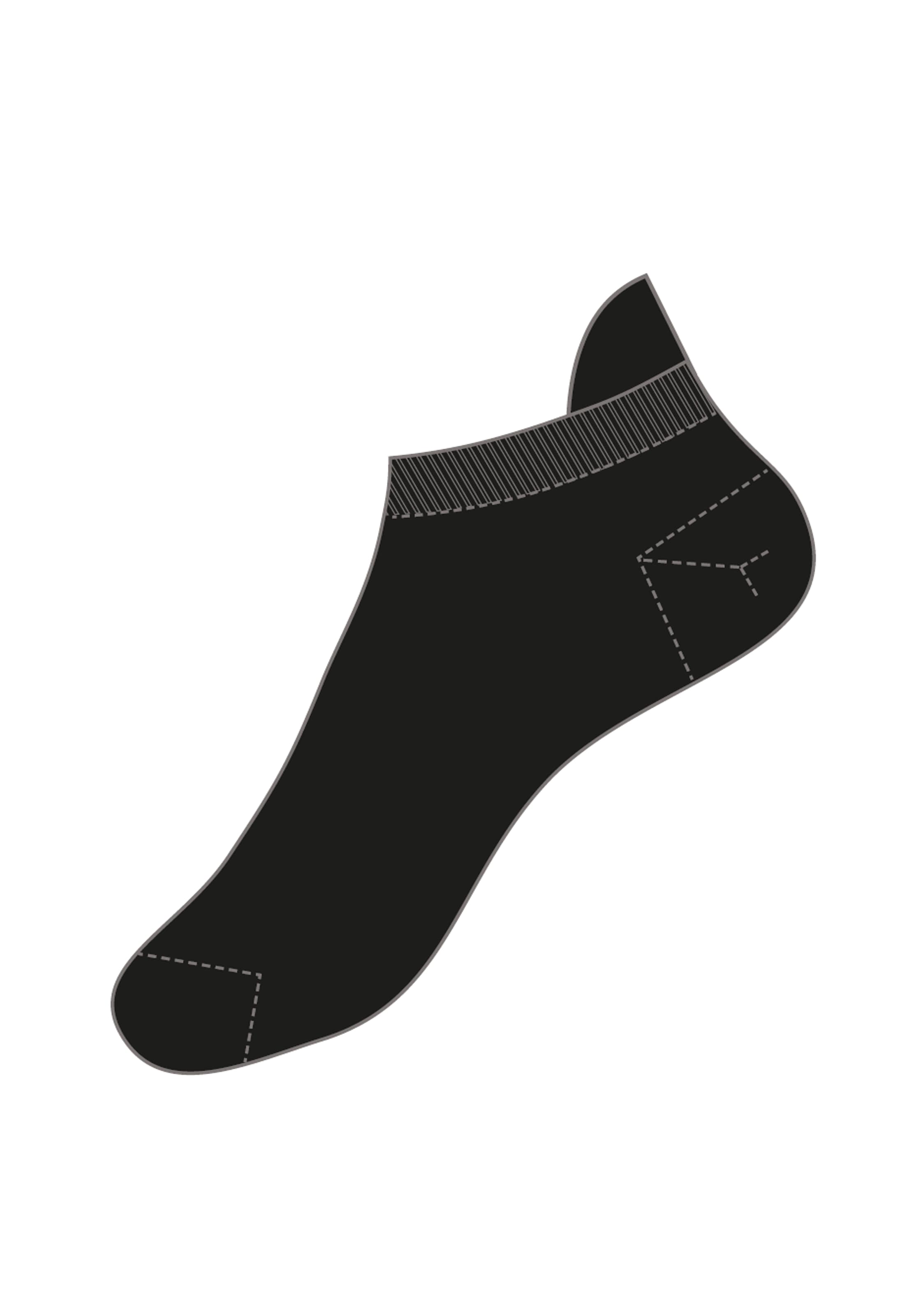 Camano Sneakersocken 3 Paar,  mit Wolle, wärmende, gemütliche Qualität