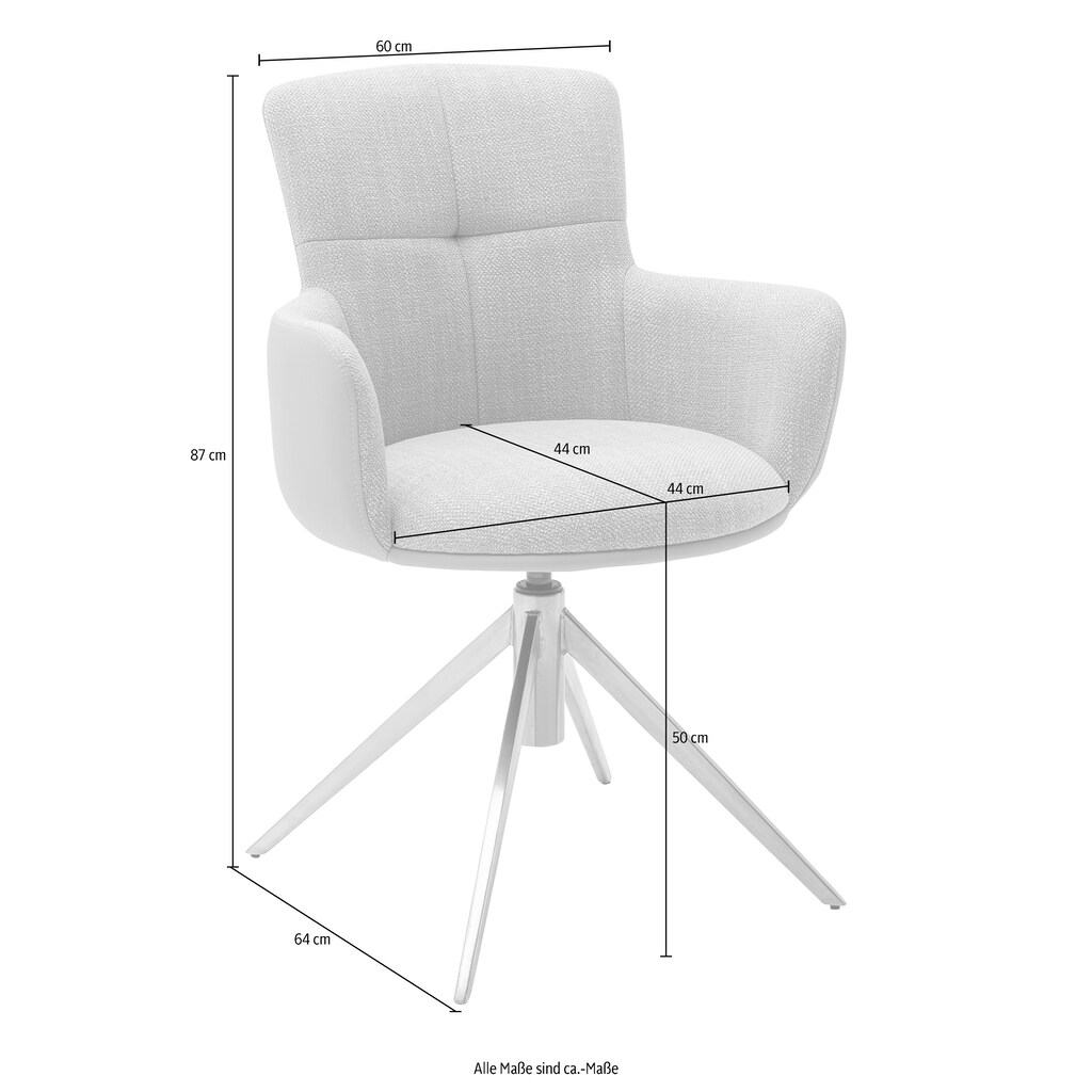 MCA furniture Esszimmerstuhl »Mecana«, (Set), 2 St.