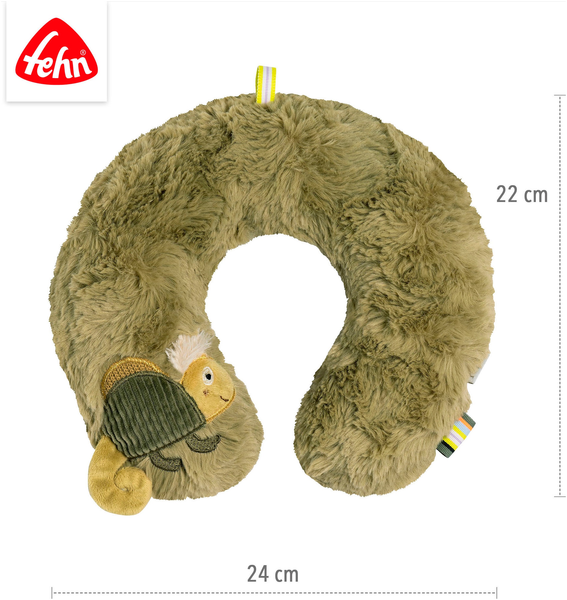Fehn Nackenkissen »Lazy, Crazy & Pink, Chamäleon«