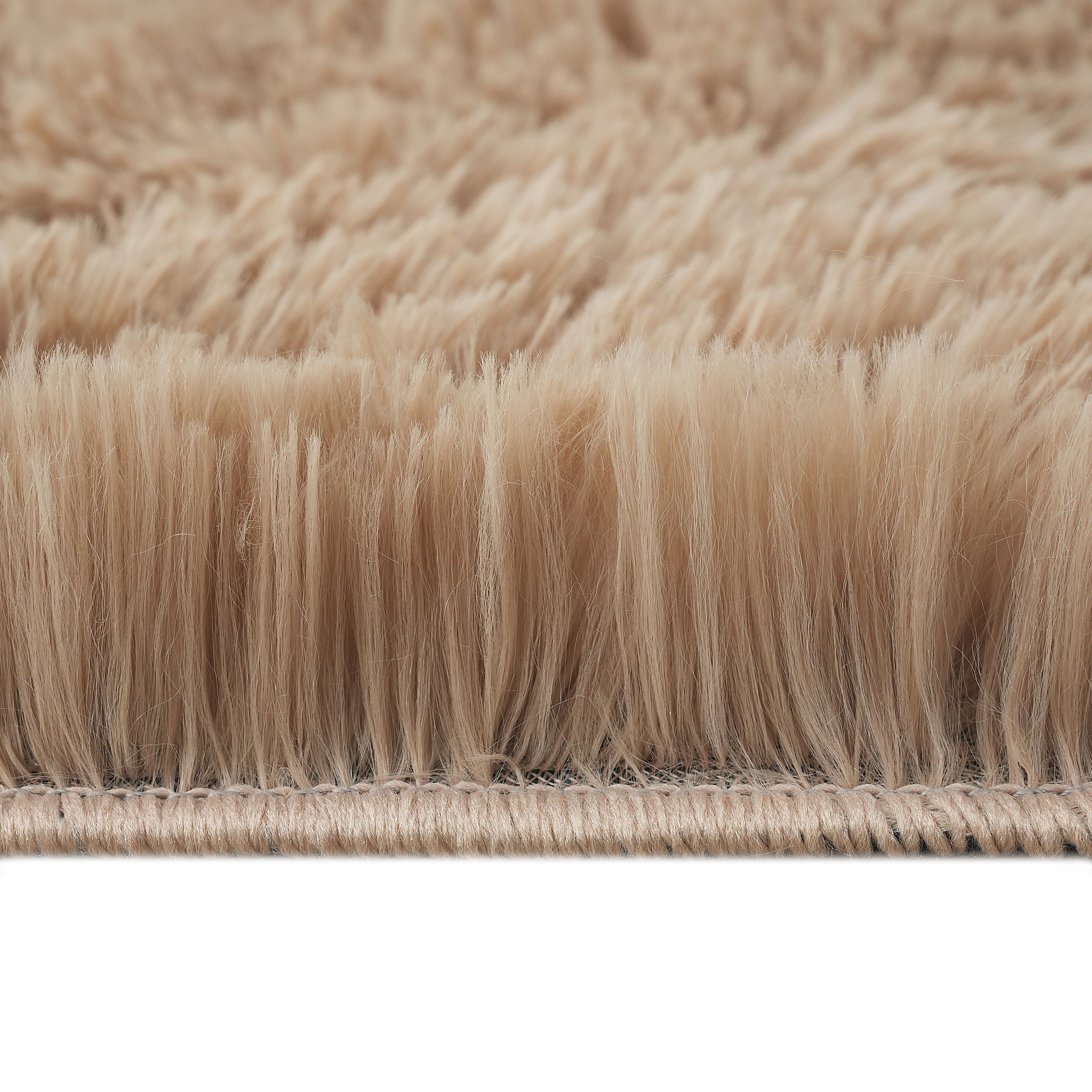 my home Hochflor-Teppich »Leava, besonders weich und kuschelig, leichter Glanz«, rechteckig, 37 mm Höhe, uni, Mikrofaser Teppiche, Wohnzimmer, Schlafzimmer, Esszimmer