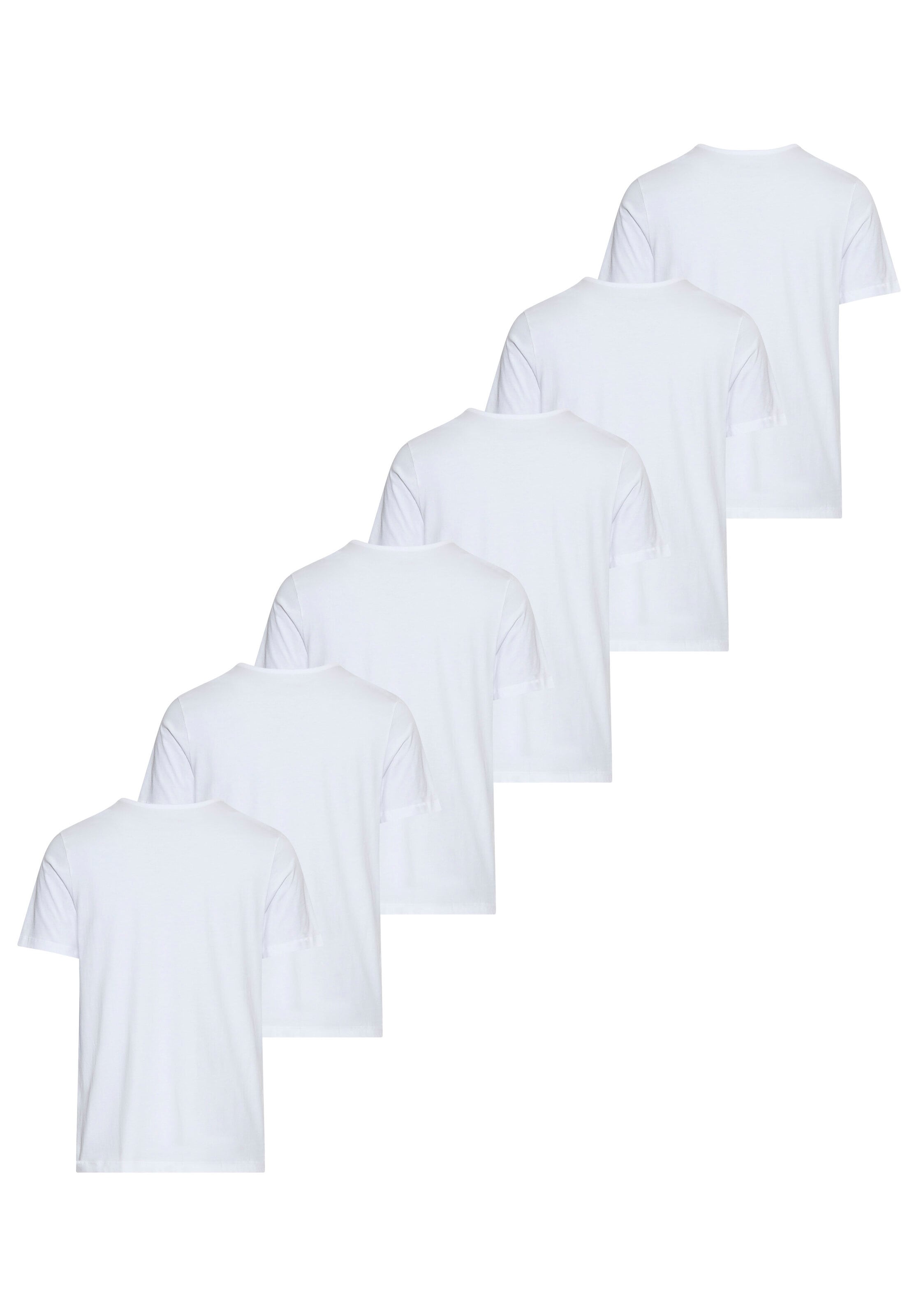 BOSS T-Shirt »5P Authentic«, (5 tlg.), Basic, zum drunterziehen