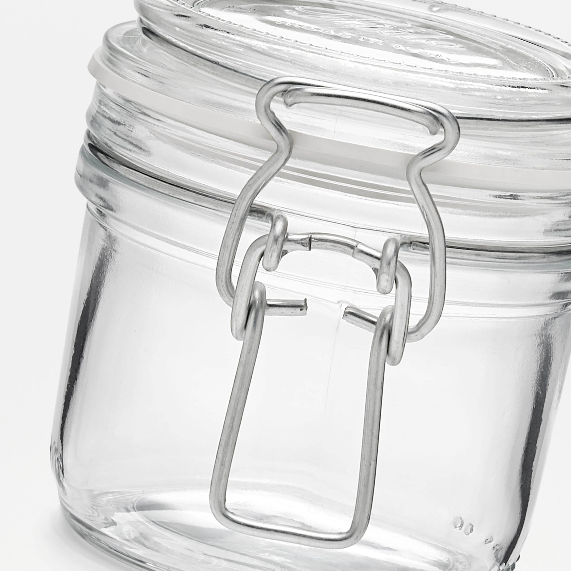 Bormioli Rocco Vorratsglas »Fido«, (Set, 6 tlg., 6 Stück, 0,2l Fassungsvermögen), luftdicht verschließbar, mit Bügelverschluß