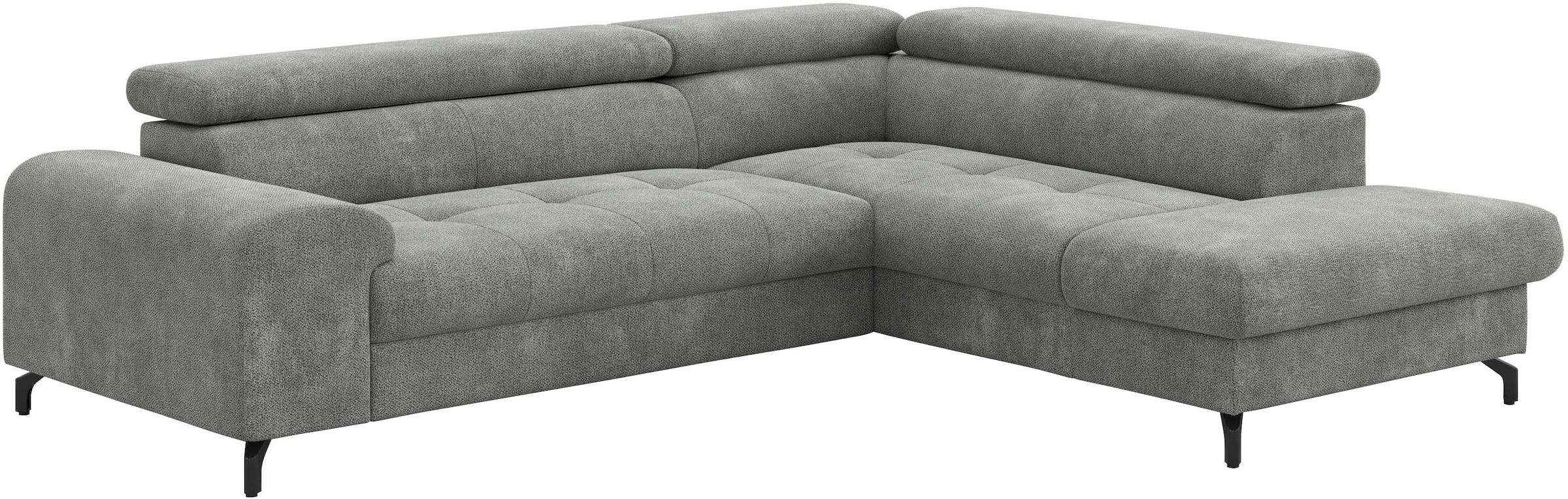 COTTA Ecksofa »Aura L-Form«, mit Schlaffunktion, Bettkasten und Kopfteilverstellung