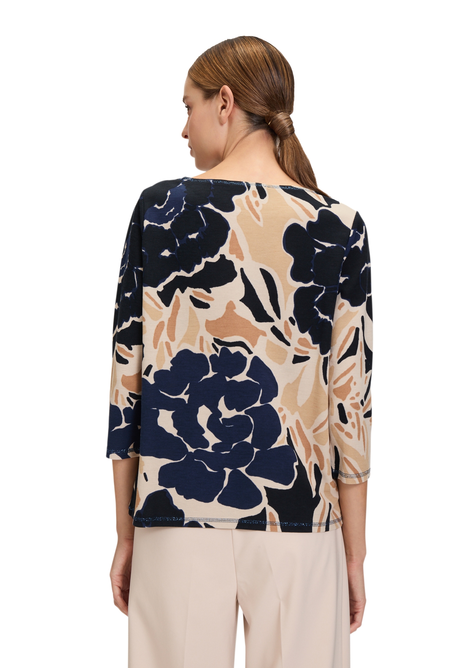 Betty Barclay Sweatshirt »Sweatshirt mit Rippenstruktur«