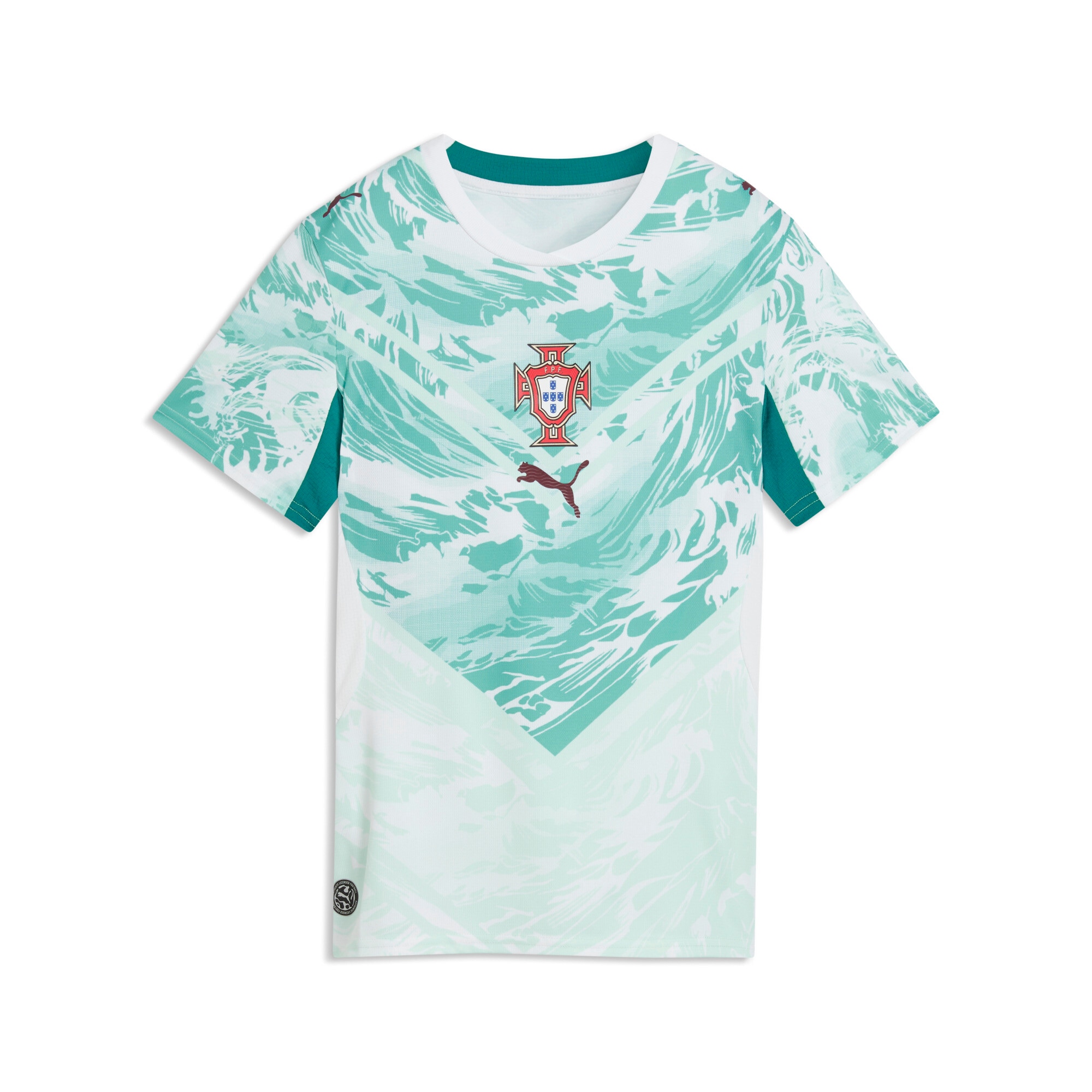 PUMA Fußballtrikot »FPF AWAY JERSEY REPLICA W« für Fußball, Kurzarm, mit Rundhalsausschnitt, DryCELL-Technologie