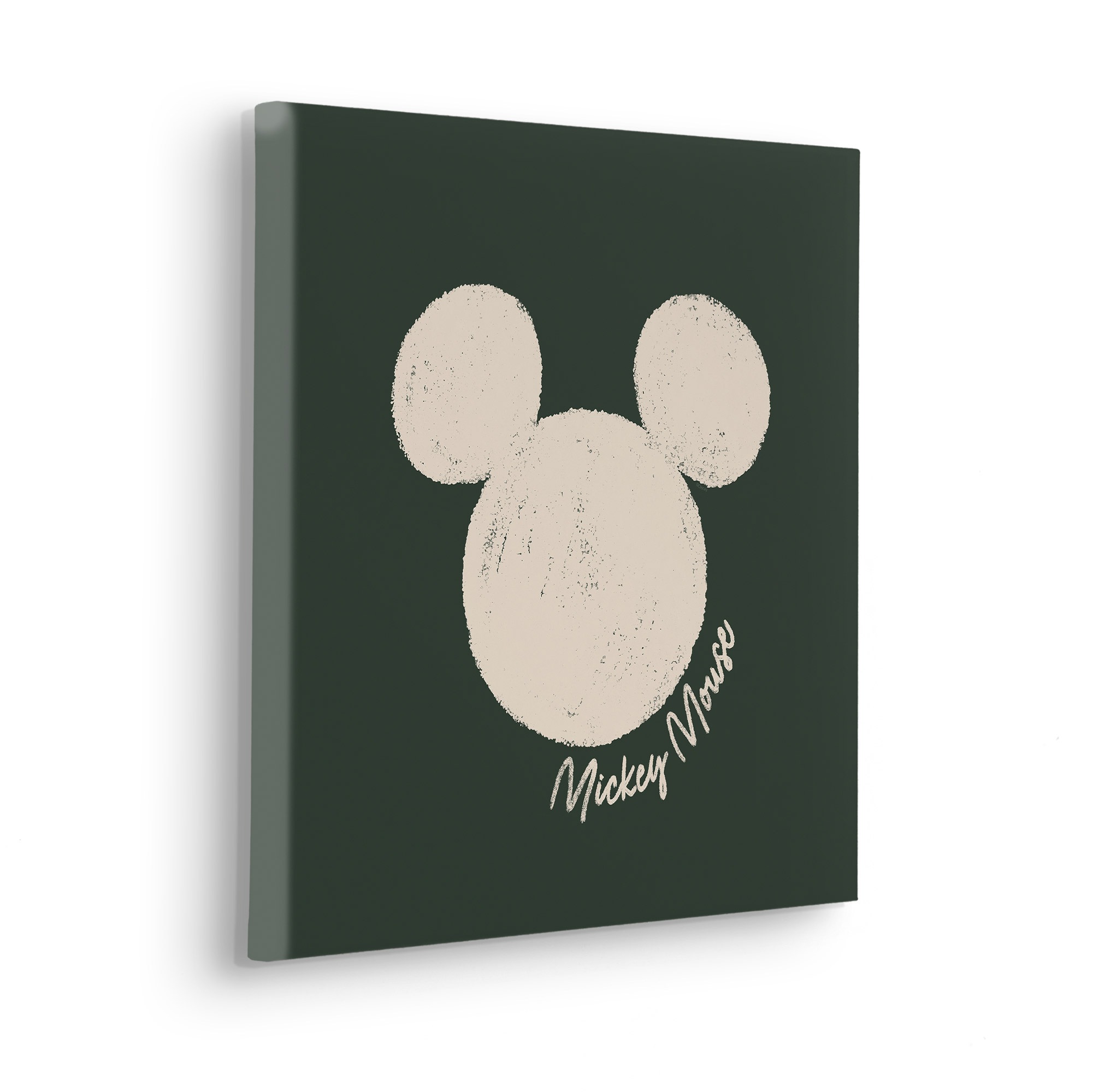 Komar Leinwandbild »Disney Mickey Mouse Stamp«, Disney, (Set, 1 St.), 40 x 40 cm (Breite x Höhe) - Kinderzimmer, Dekoration