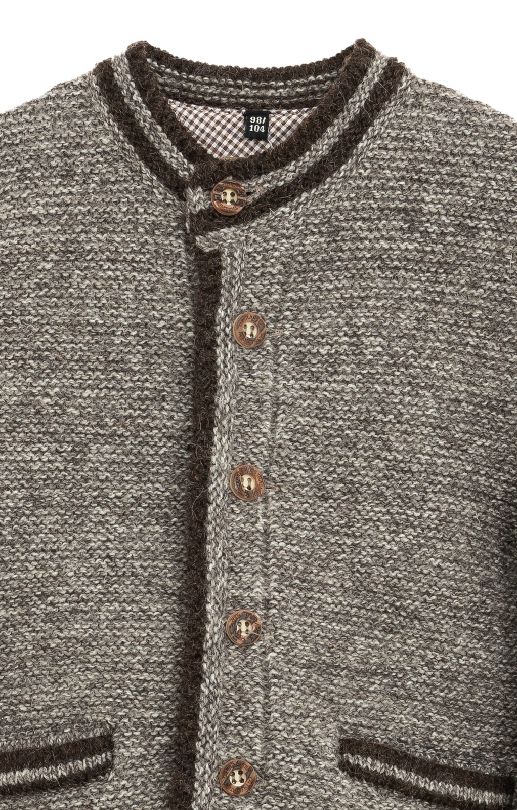 OS-Trachten Strickfleecejacke »Kinderstrickjacke 487000-0772«