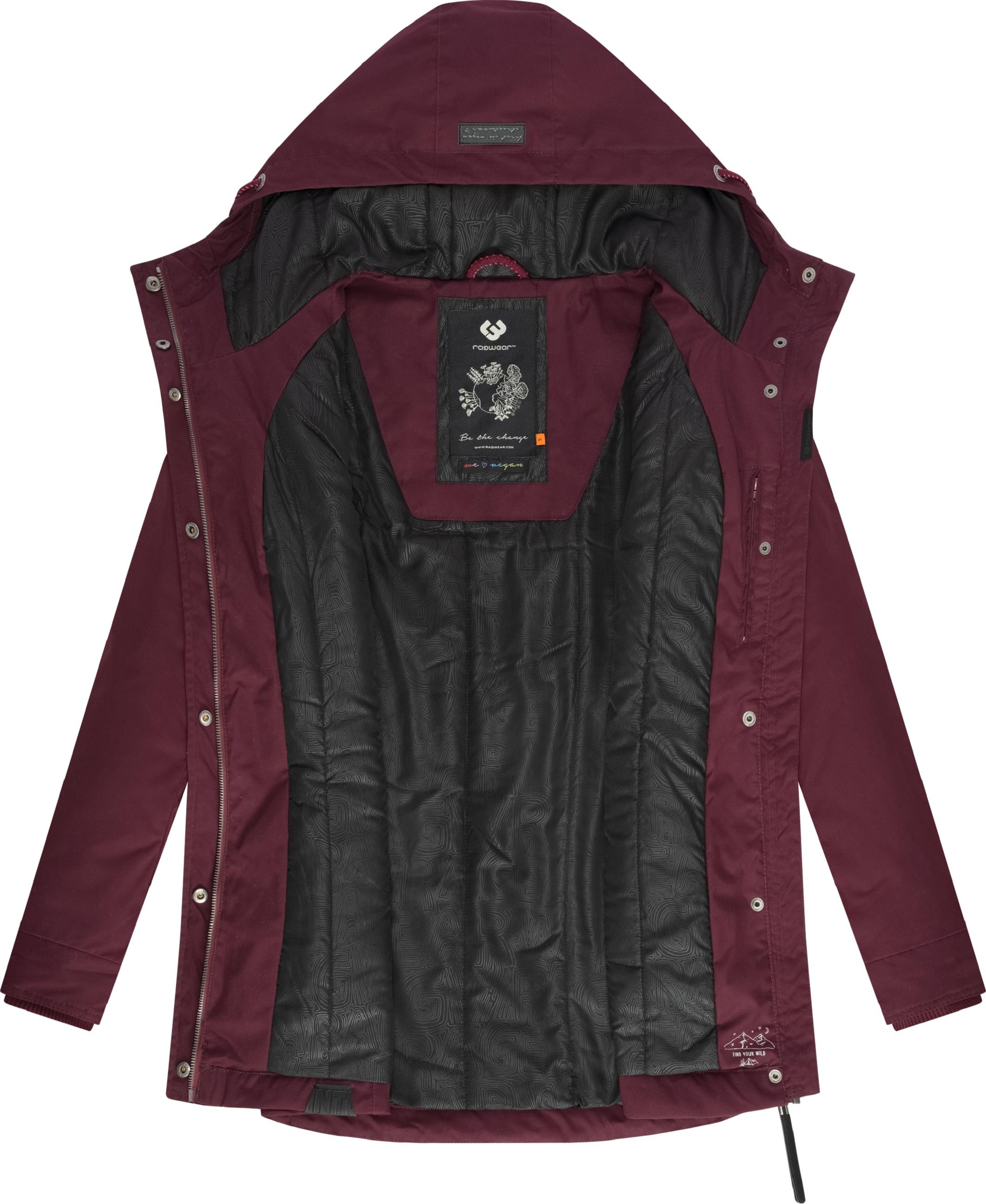 Ragwear Wintermantel »Winterjacke Monadis Black Label«