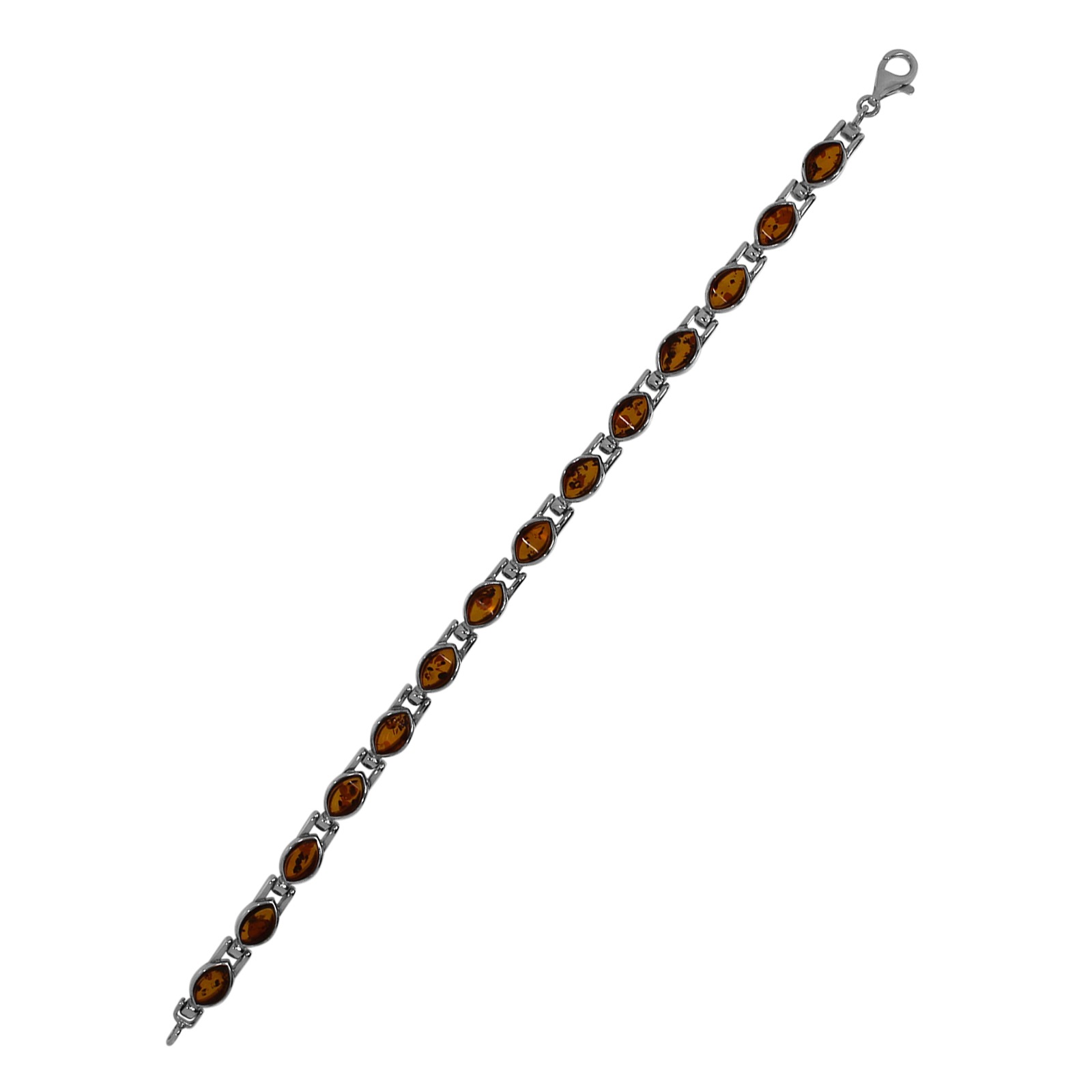 OSTSEE-SCHMUCK Armband »- Uzay - Silber 925/000 - Bernstein«