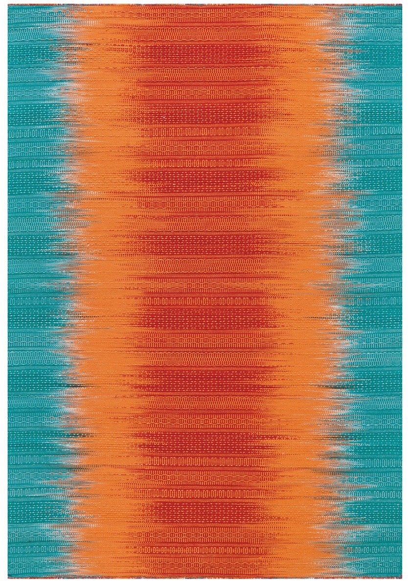 Arte Espina Teppich »Sunset 8070« rechteckig 12 mm Höhe Handgemachter Wollteppich mit Wohlfühlcharakter