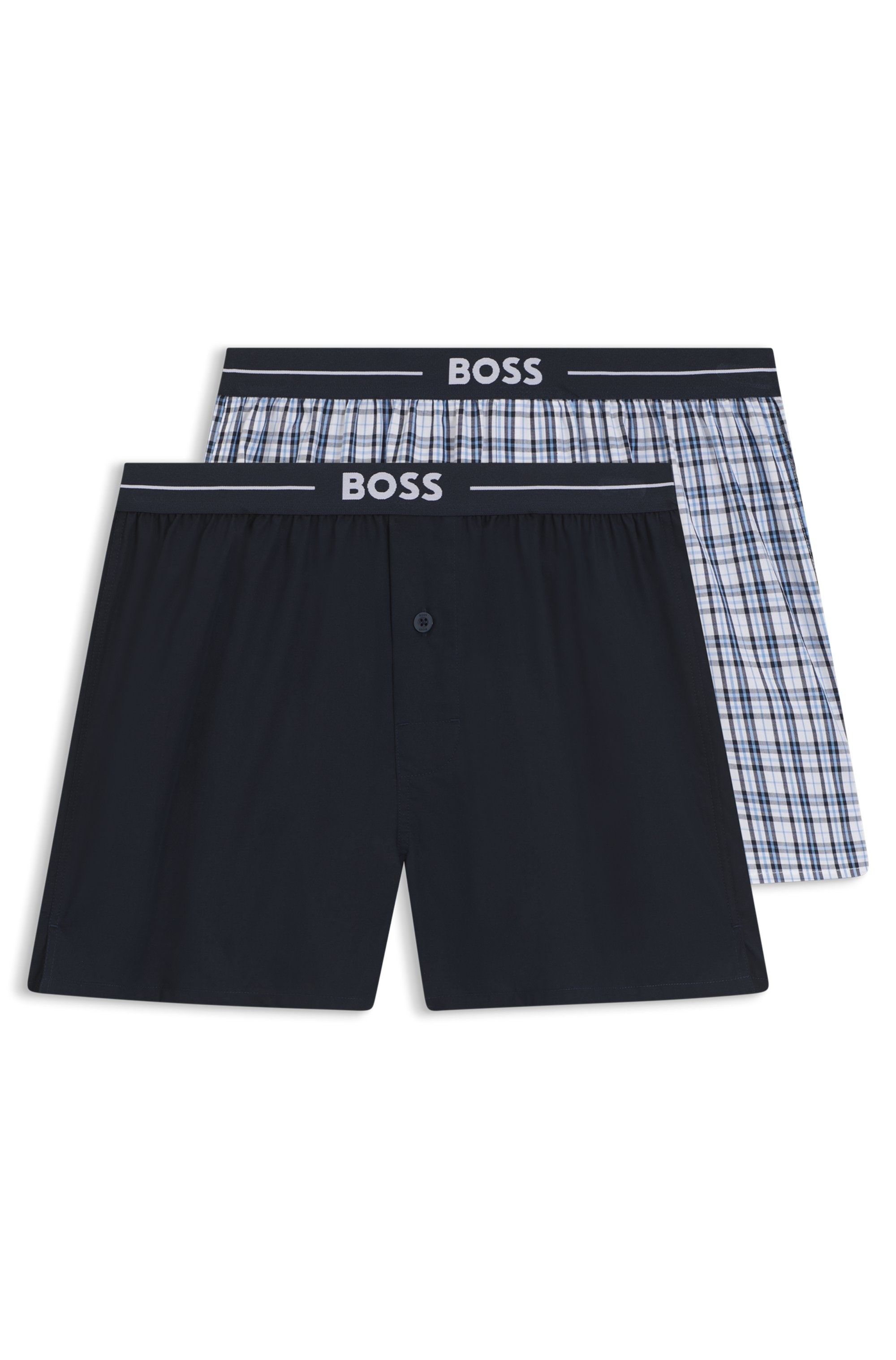BOSS Webboxer »NOS Boxer EW 2P«, (2er-Pack)