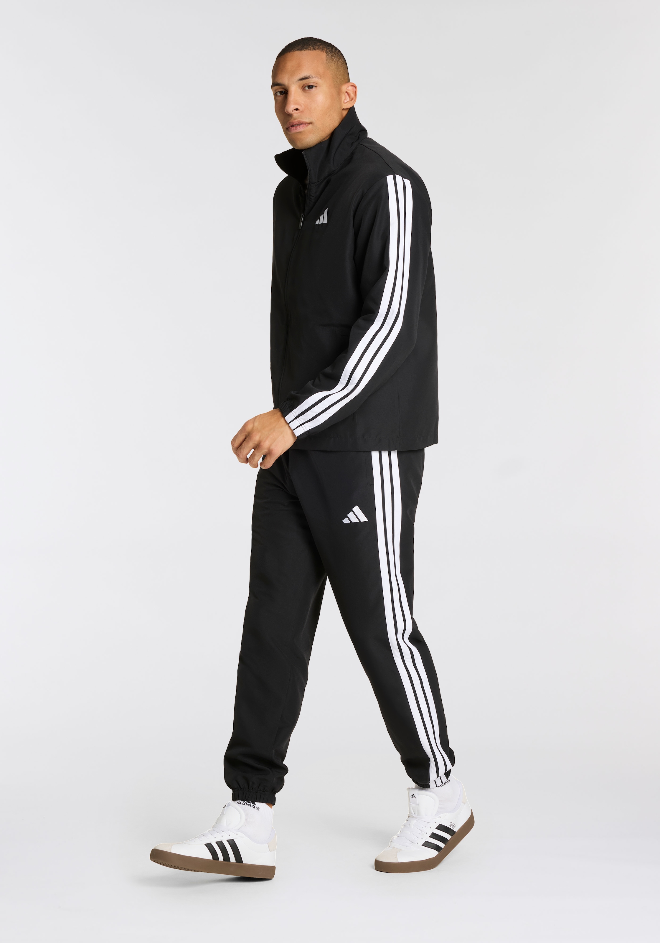 adidas Sportswear Trainingsanzug »M 3S WV TT TS«, (2 tlg.), drei Streifen Woven Tracksuit