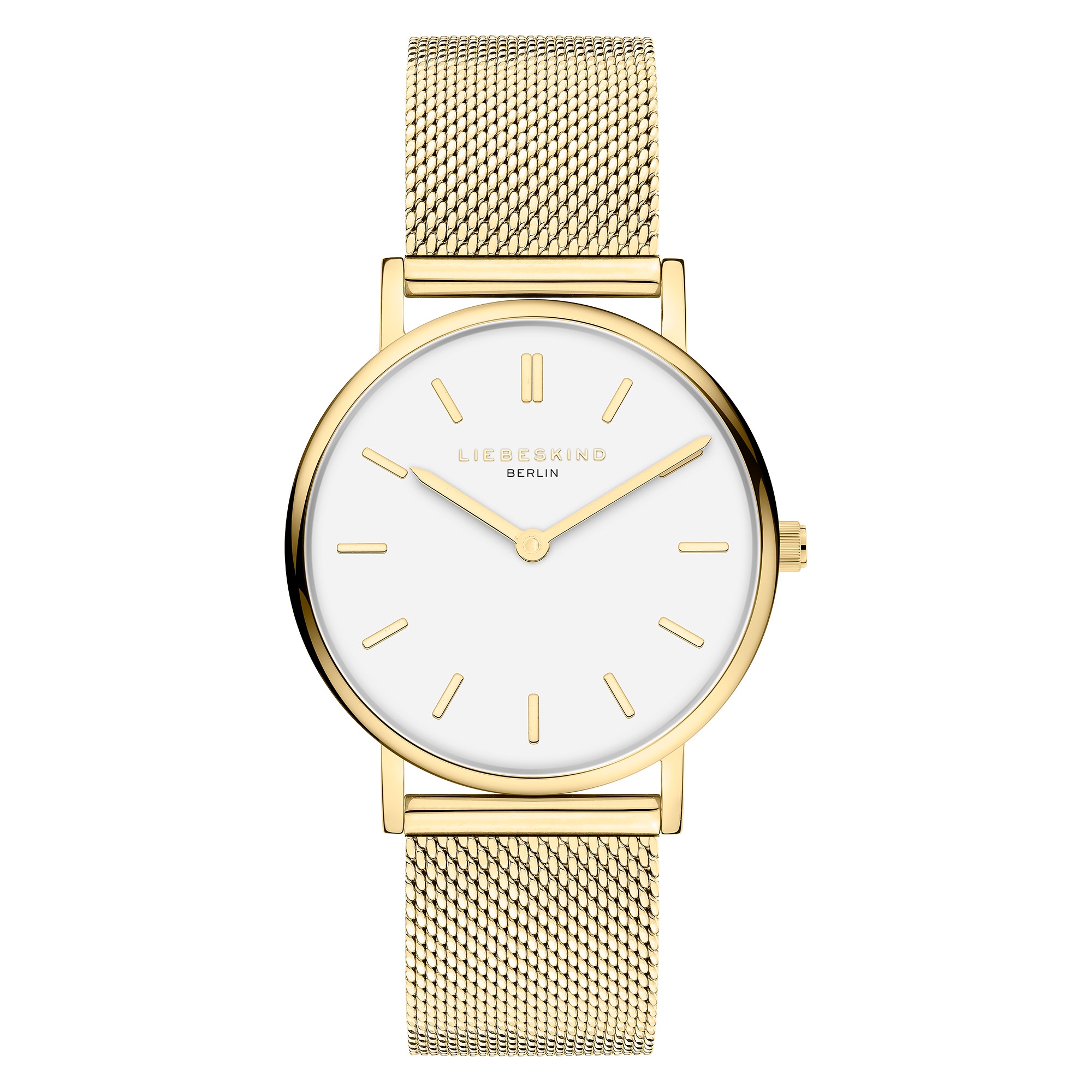 Liebeskind Berlin Quarzuhr »Pure Elegance« Armbanduhr, Damenuhr, Edelstahlarmband, analog