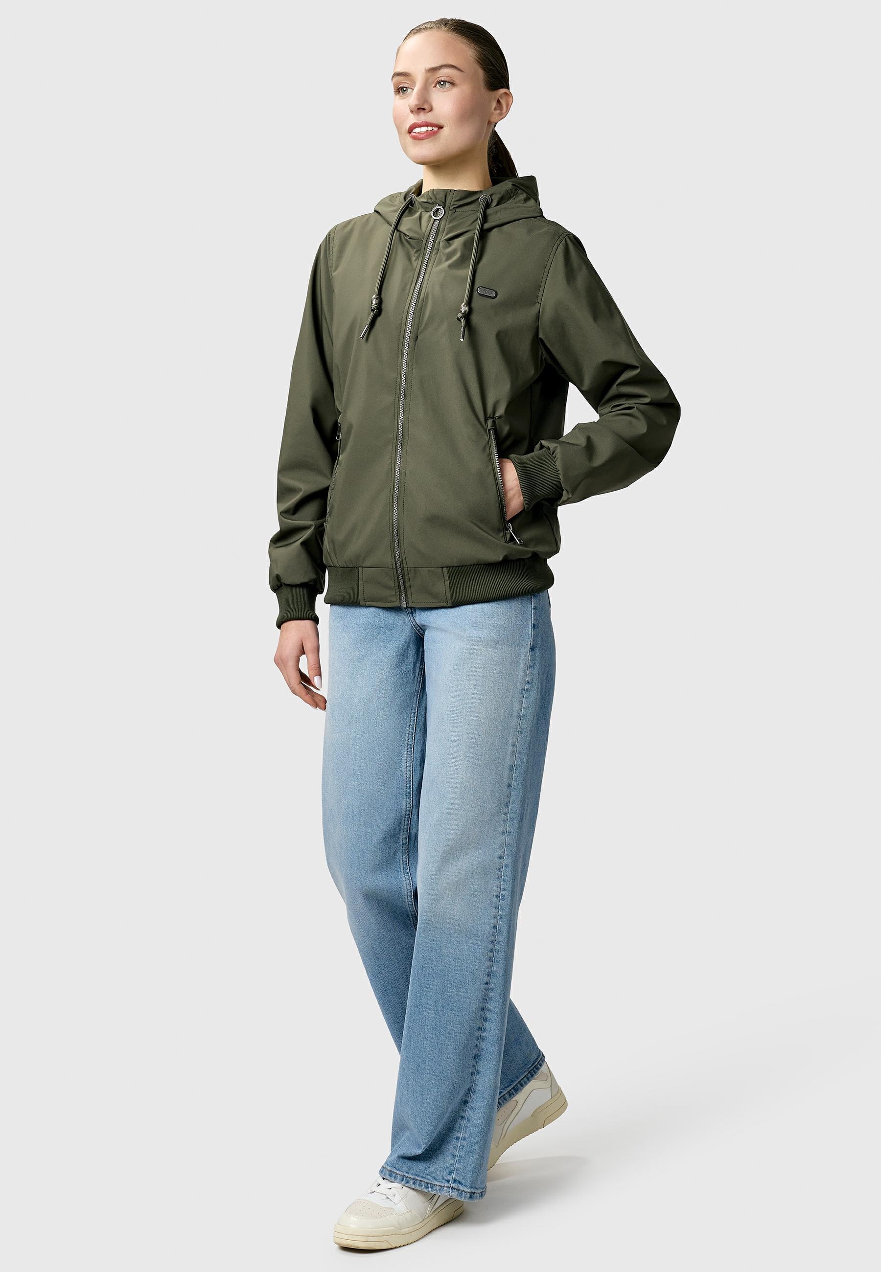 Ragwear Outdoorjacke »Outdoorjacke Nuggeta Summer YOUMODO« mit Kapuze Lässige Übergangsjacke mit Kapuze