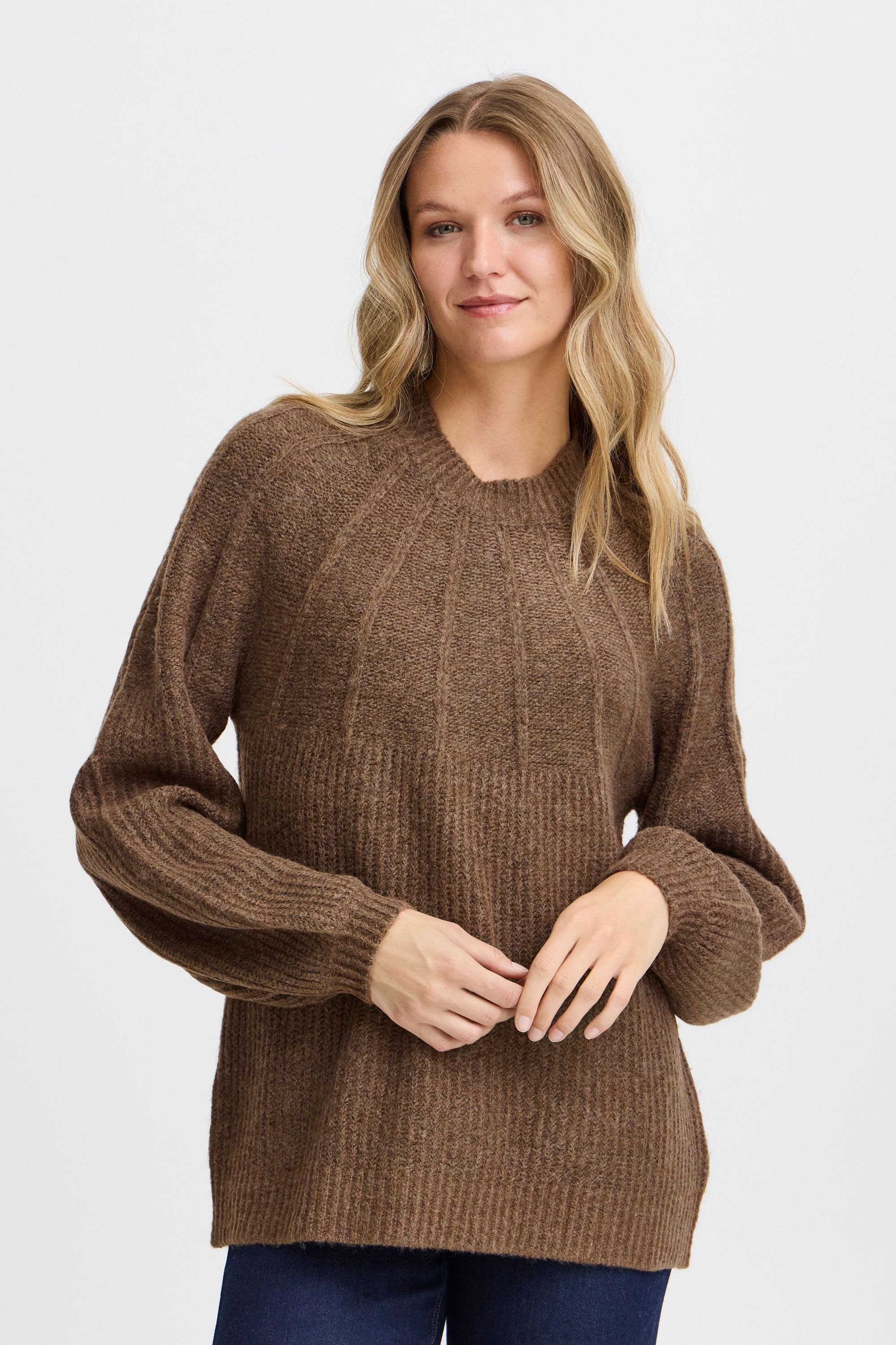 fransa Strickfleece-Pullover »Strickpullover FRBEVERLY PU 8«