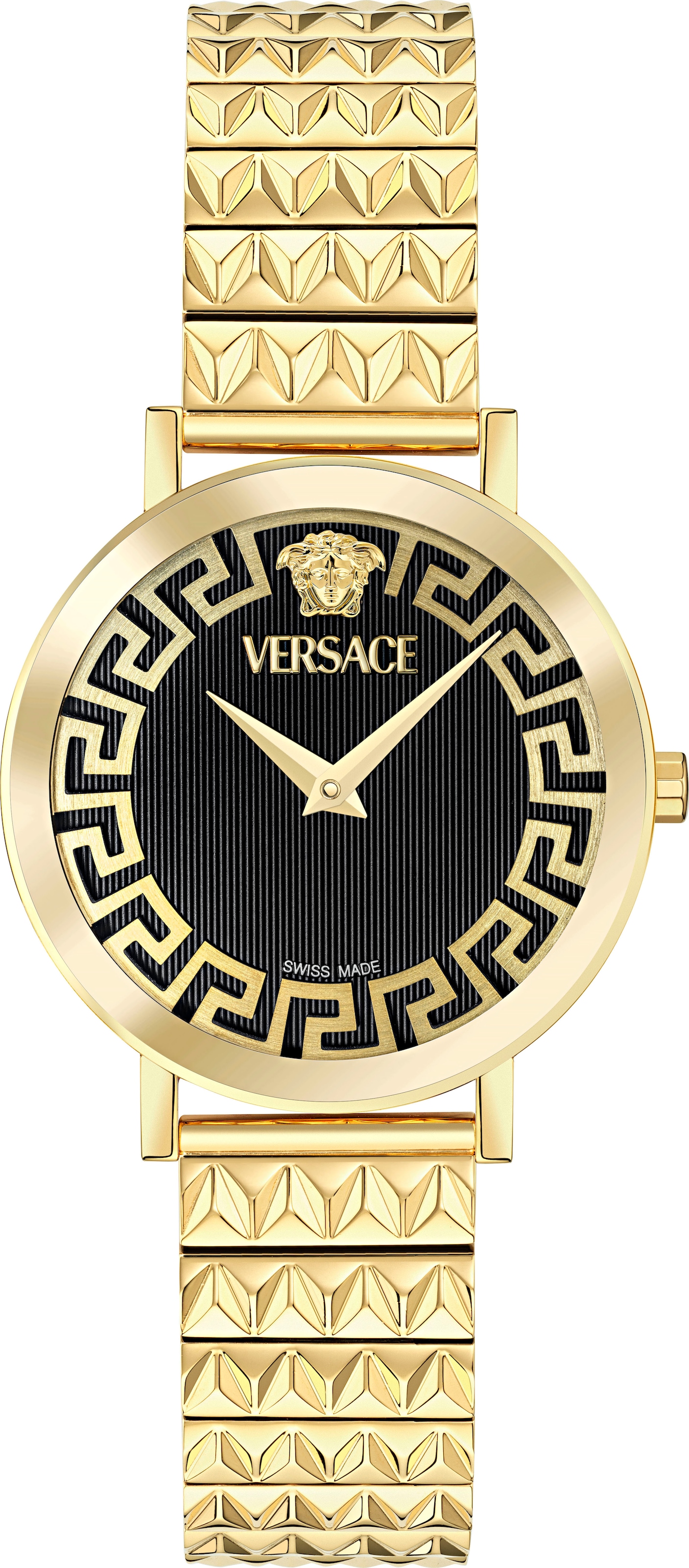 Quarzuhr »VERSACE DAEDALUS«, Armbanduhr, Damenuhr, Swiss Made, Edelstahlarmband,...